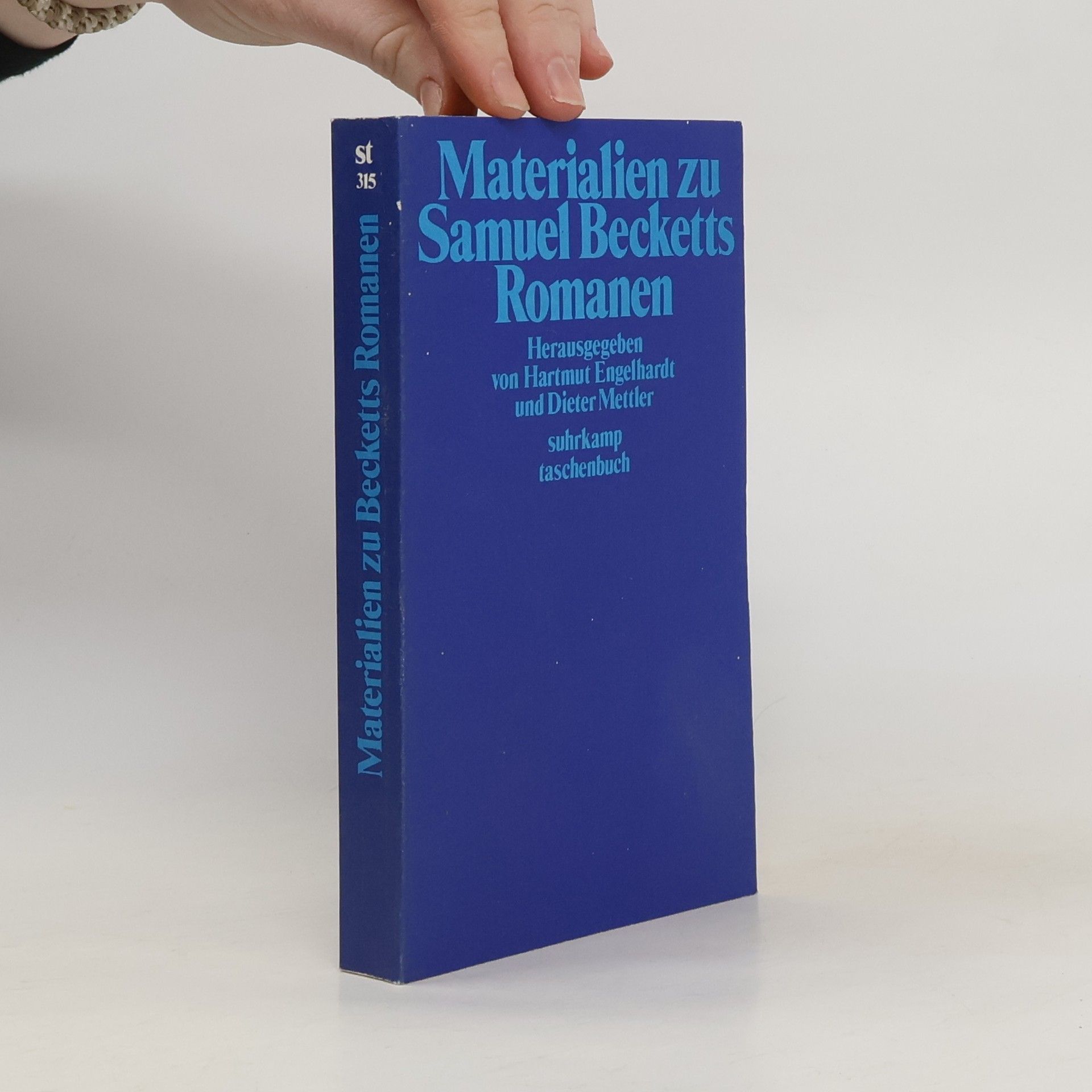 Materialien zu Samuel Becketts Romanen "Molloy", "Malone stirbt", "Der Namenlose"