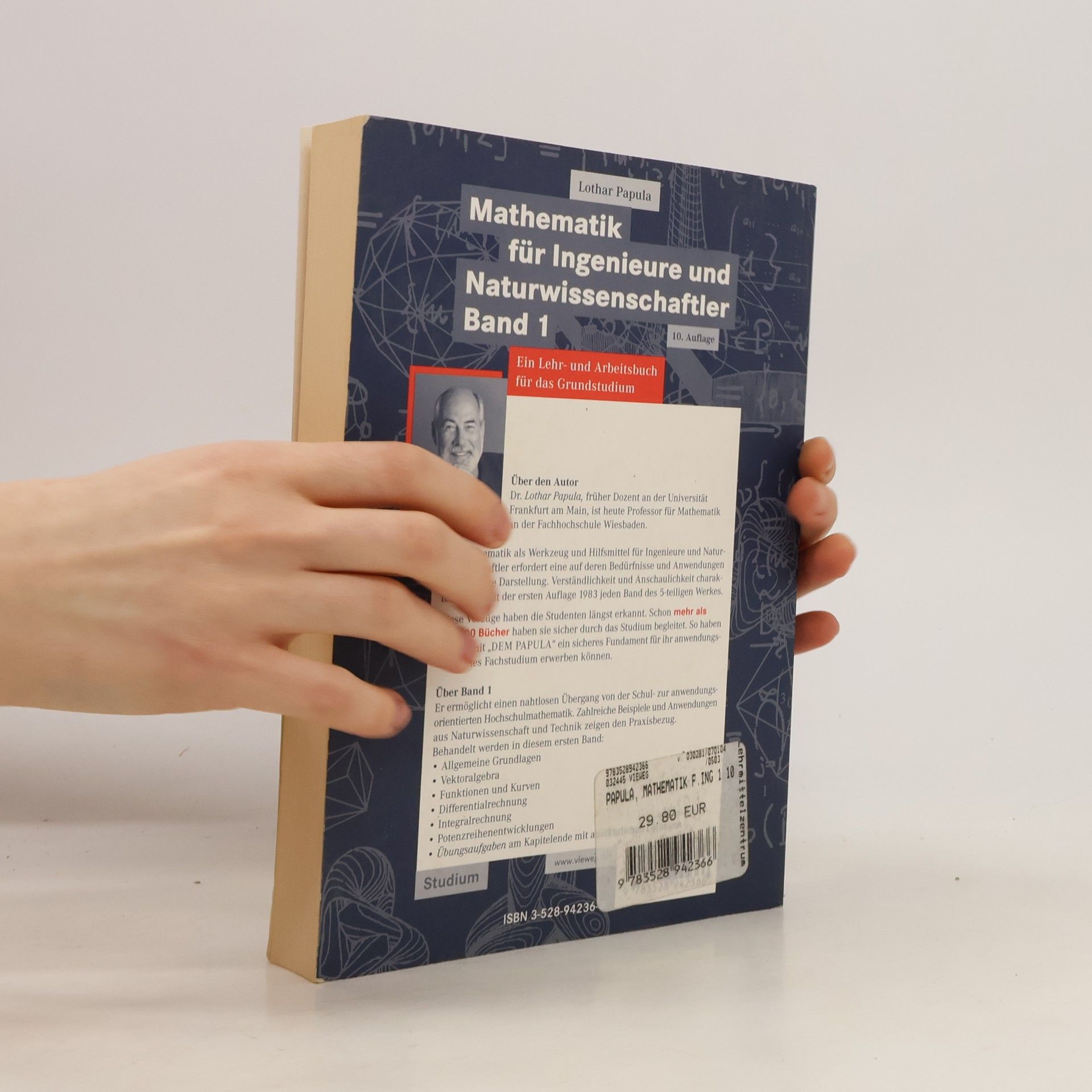 Lothar Papula Mathematik für Ingenieure und Naturwissenschaftler 1