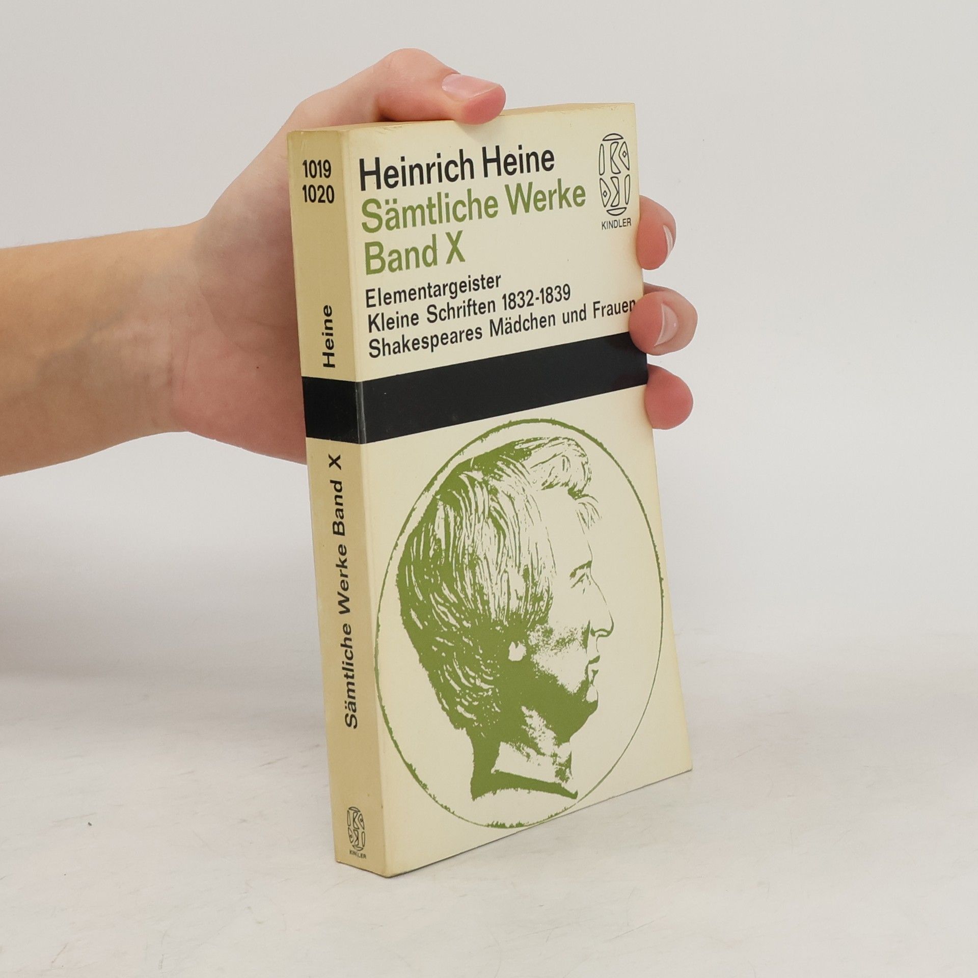 Heinrich Heine Sämtliche Werke Band X