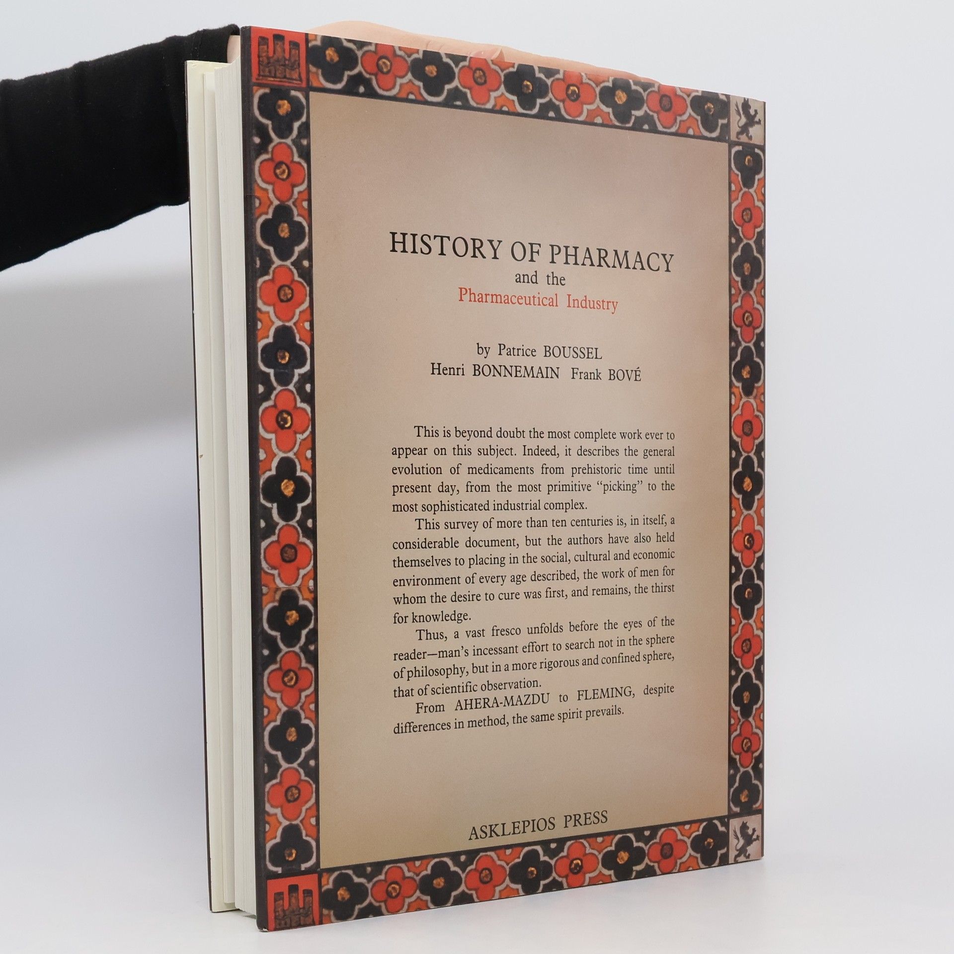 Patrice Boussel History of Pharmacy and the Pharmaceutical Industry