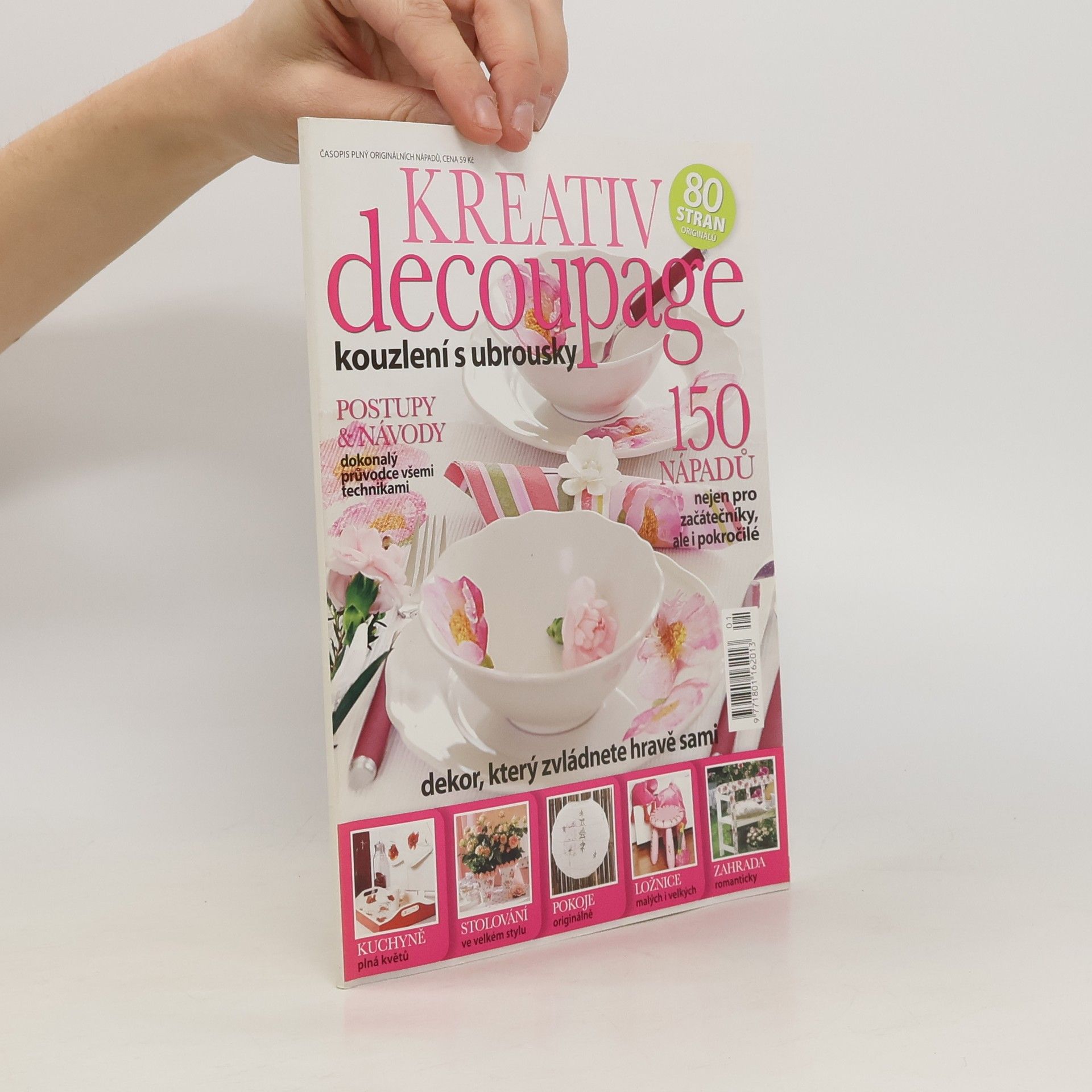 Collectif d'auteurs Kreativ decoupage. Kouzlení s ubrousky