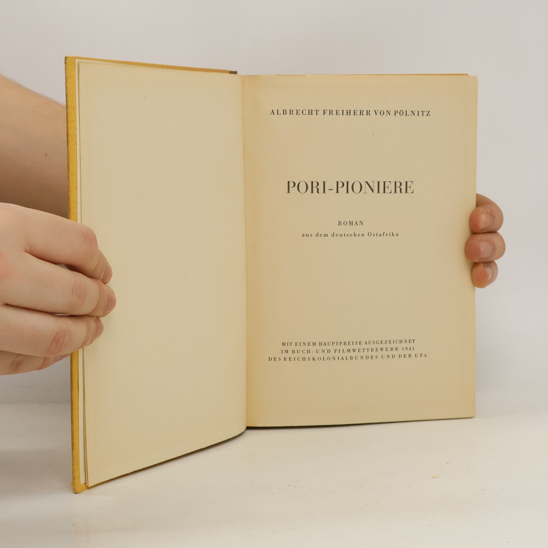 Albrecht von Pölnitz Pori-Pioniere