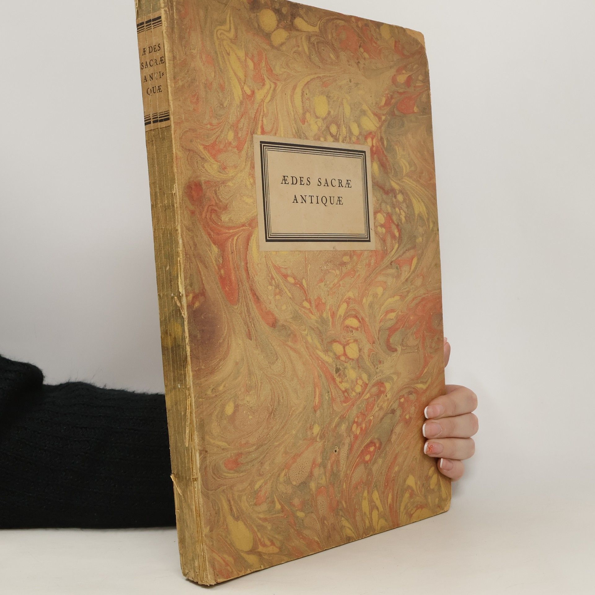 Sigurd Curman Ædes Sacræ  Antiquæ a Sigurd Curman Restauratæ
