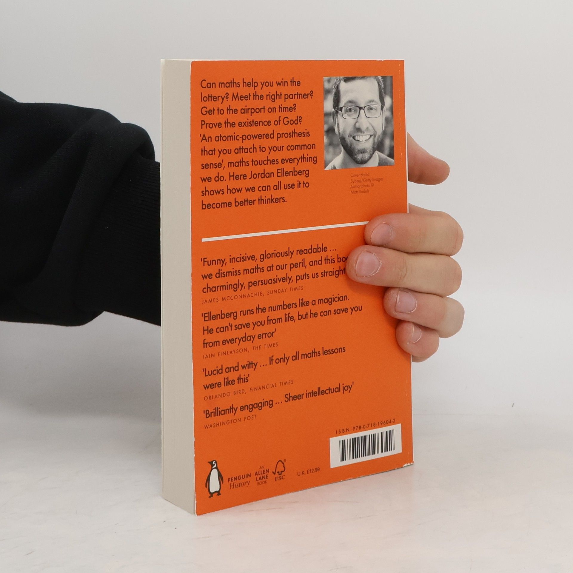 Jordan Ellenberg How not to be wrong : the hidden maths of everyday life