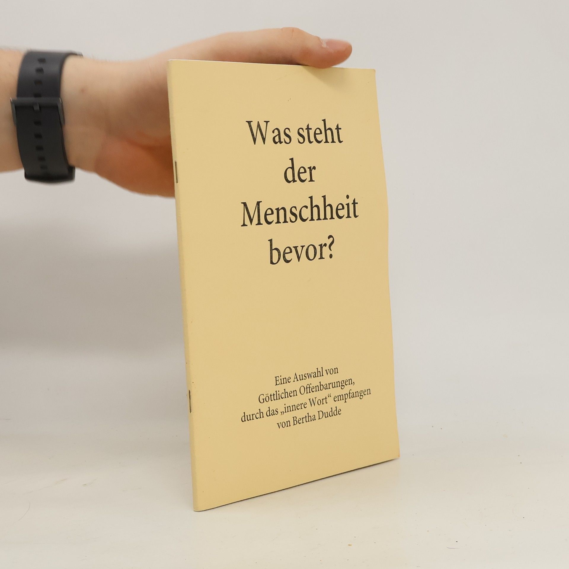 Autorenkollektiv Was Steht der Menschheit bevor?