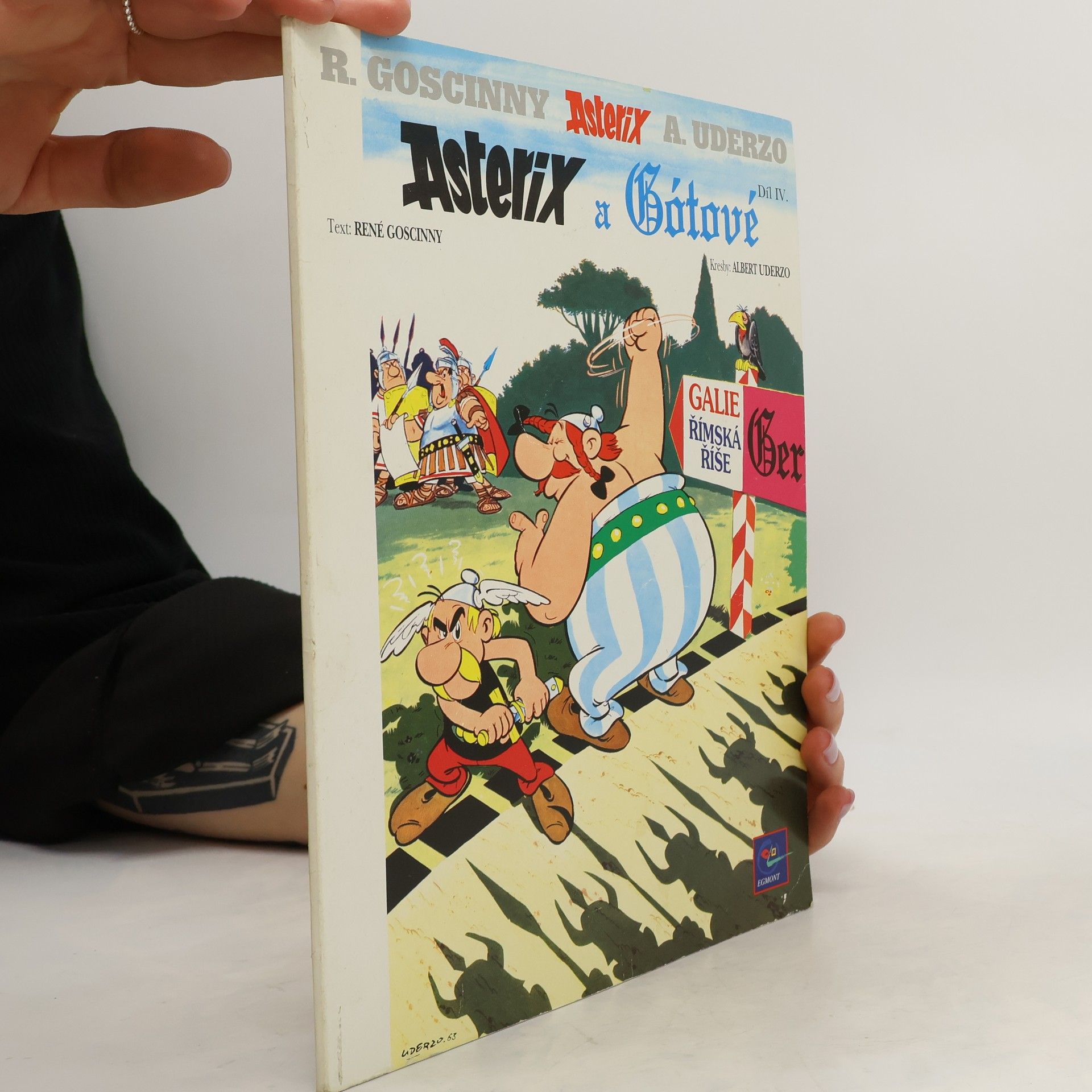 René Goscinny Asterix a Gótové
