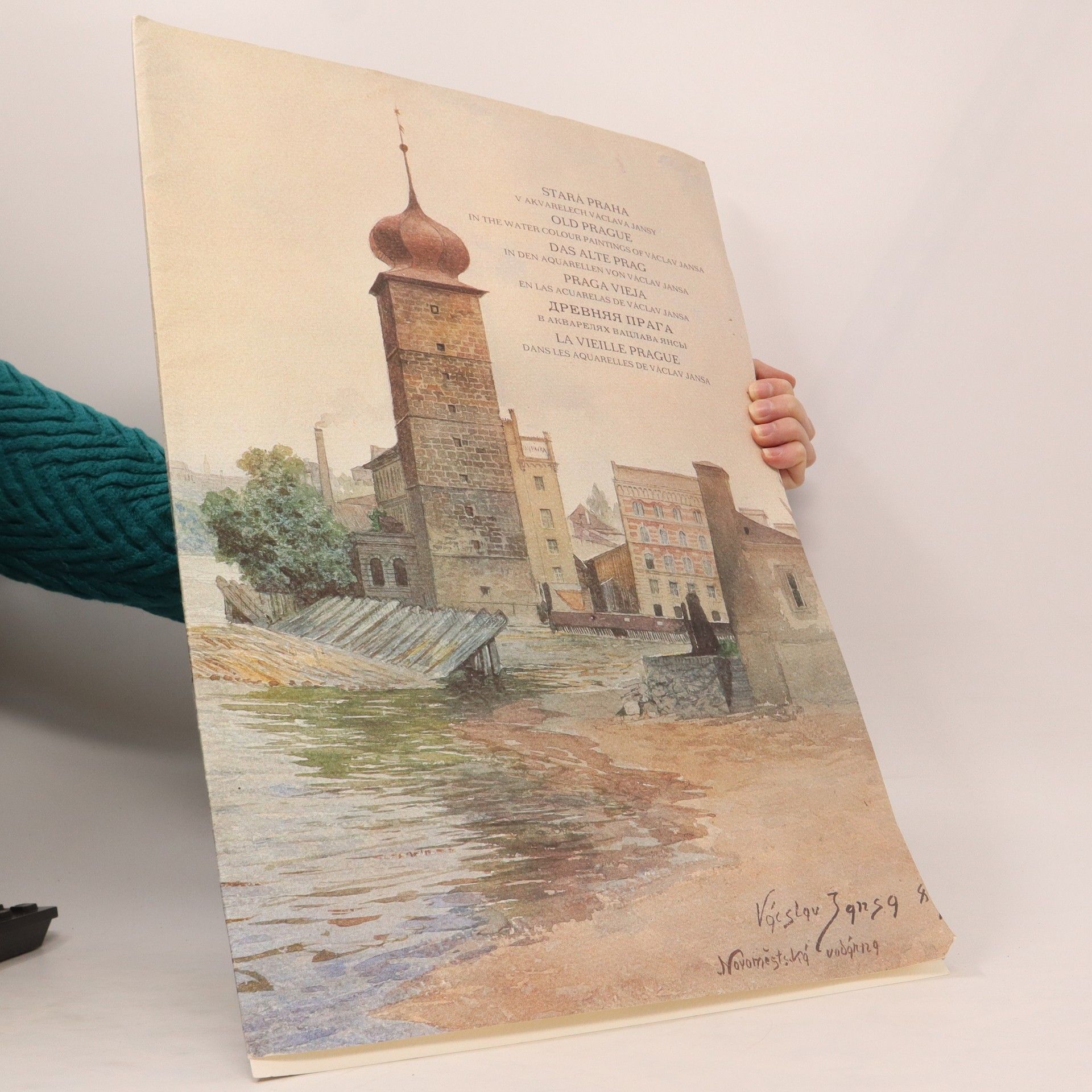 AA.VV. Stará Praha v akvarelech Václava Jansy