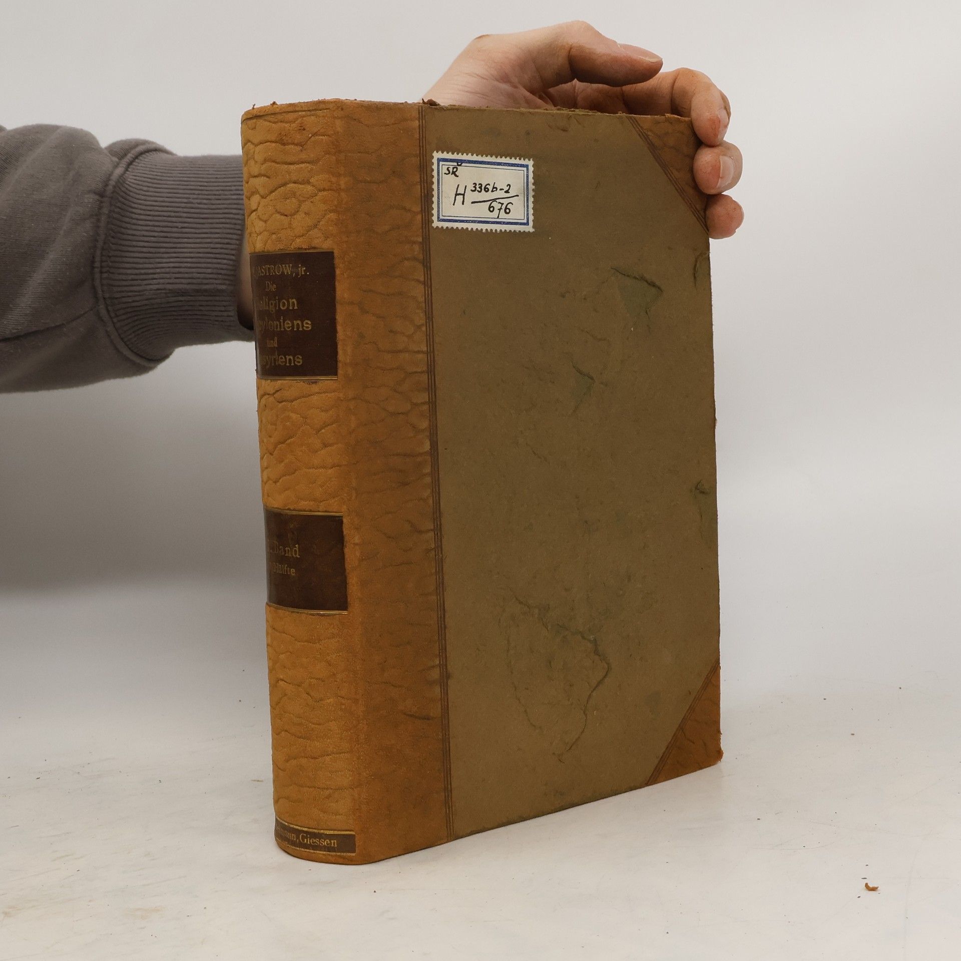 Die Religion Babyloniens und Assyriens. Zweiter Band