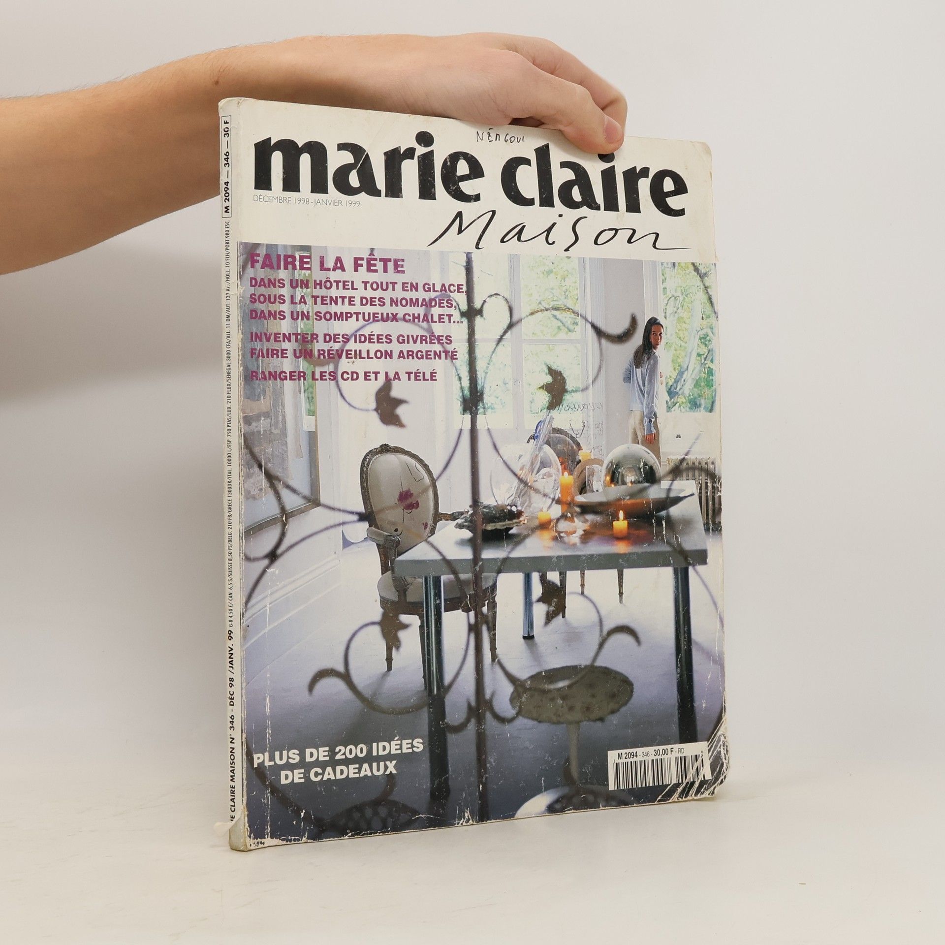 Collectif d'auteurs Marie Claire Maison 12/1998-1/1999