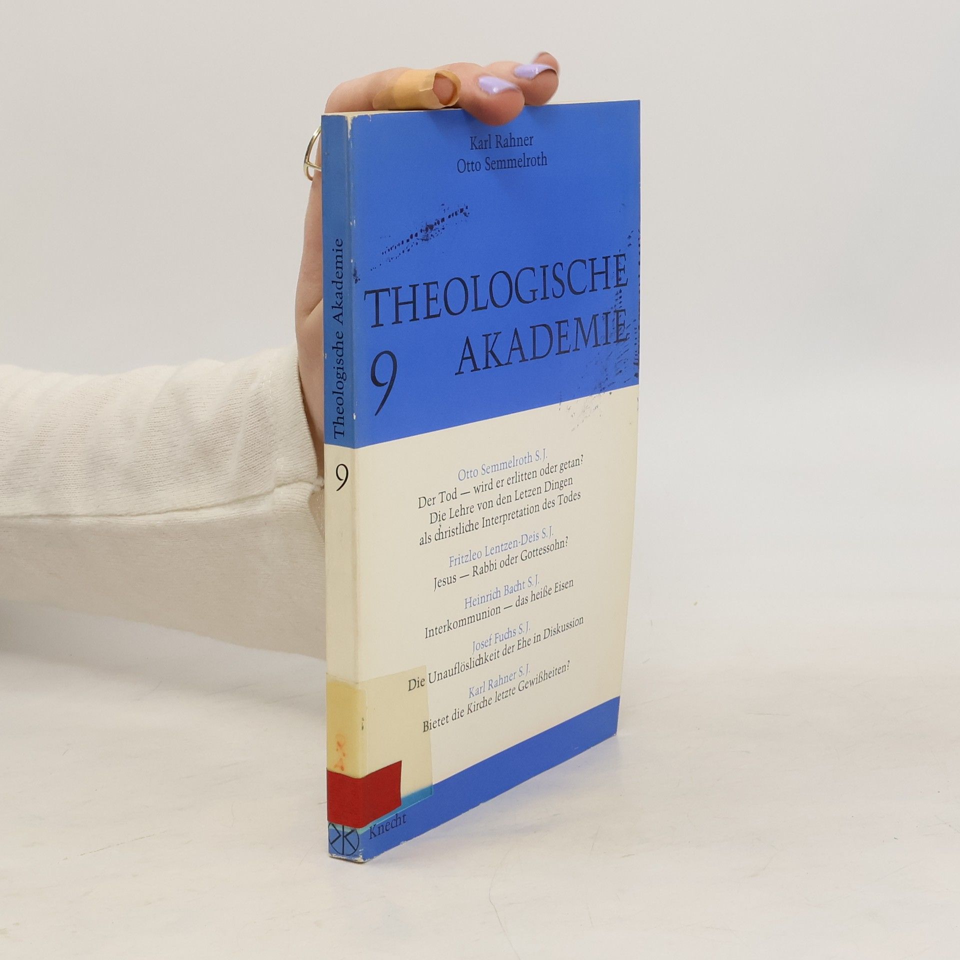 Karl Rahner Theologische Akademie 9.