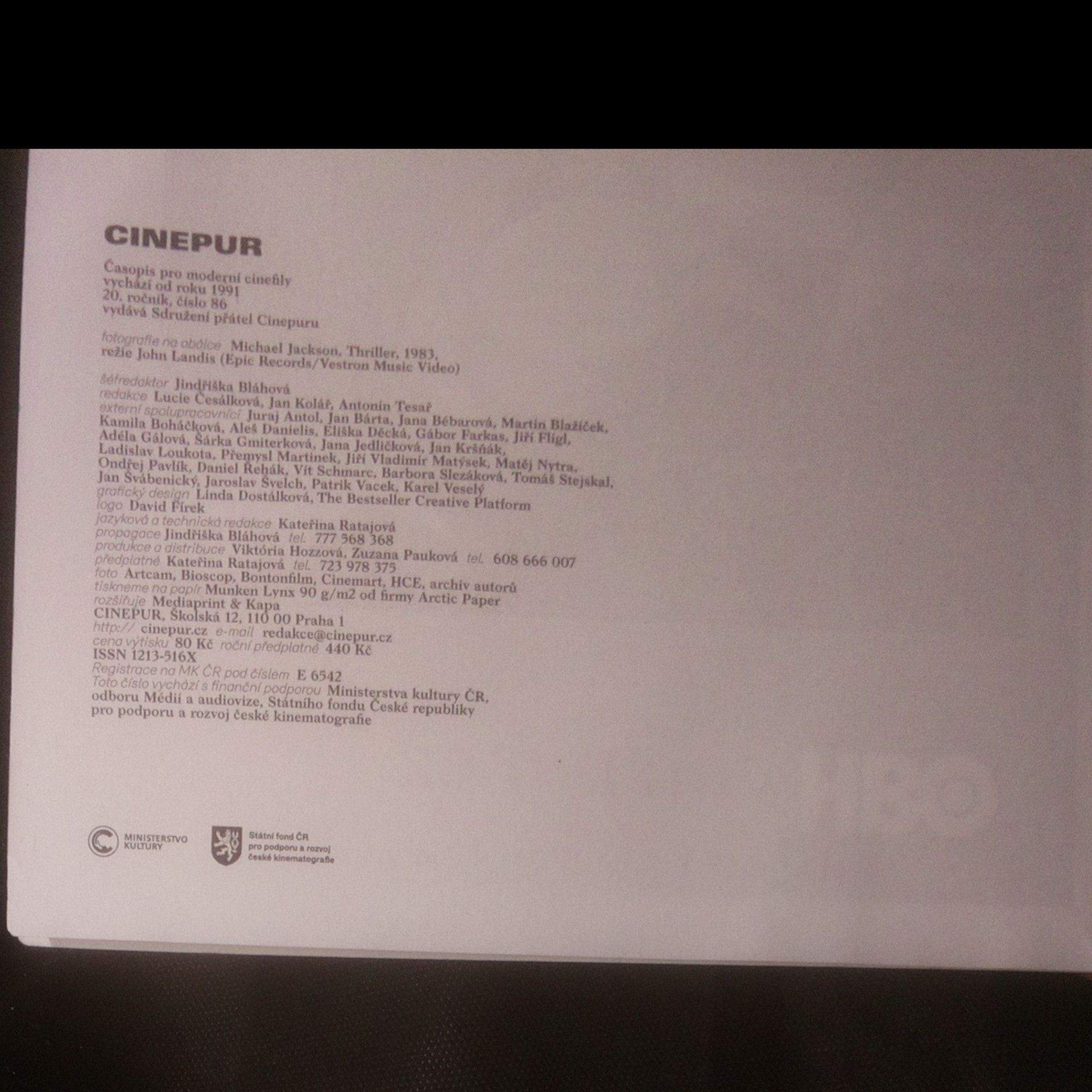 Kolektiv autorů Cinepur 86 (3-4 2013)