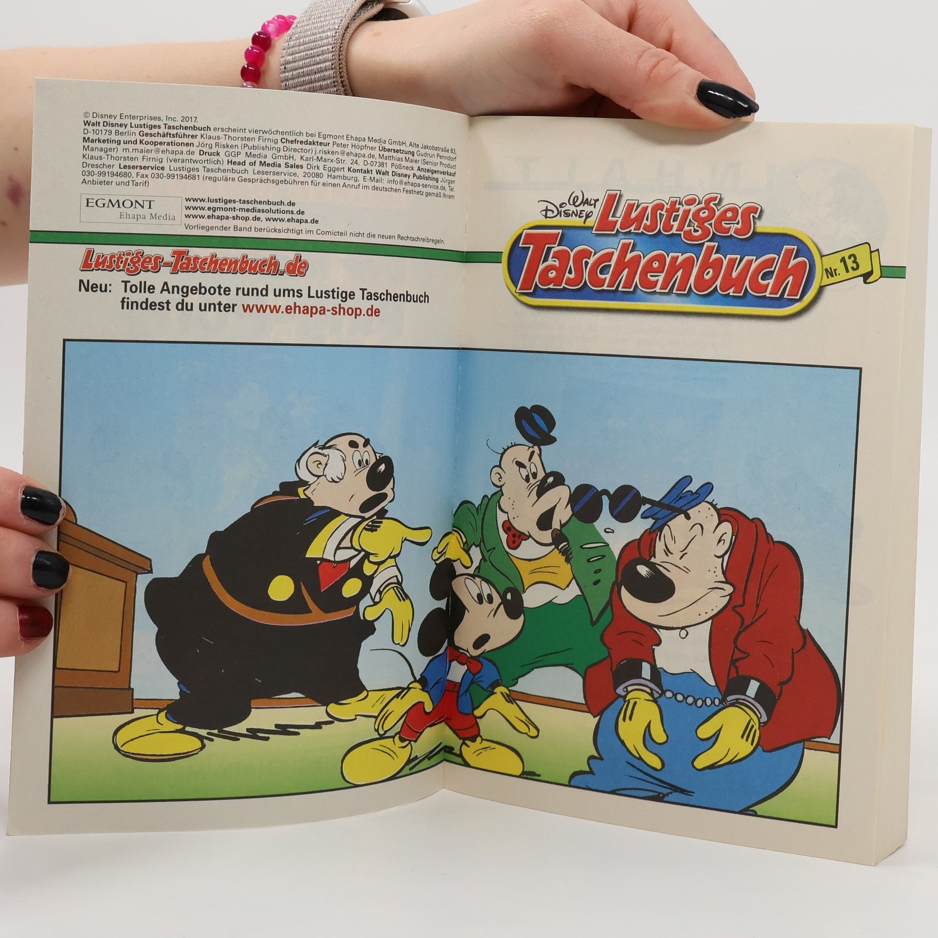 Walt Disney Lustiges Taschenbuch 13