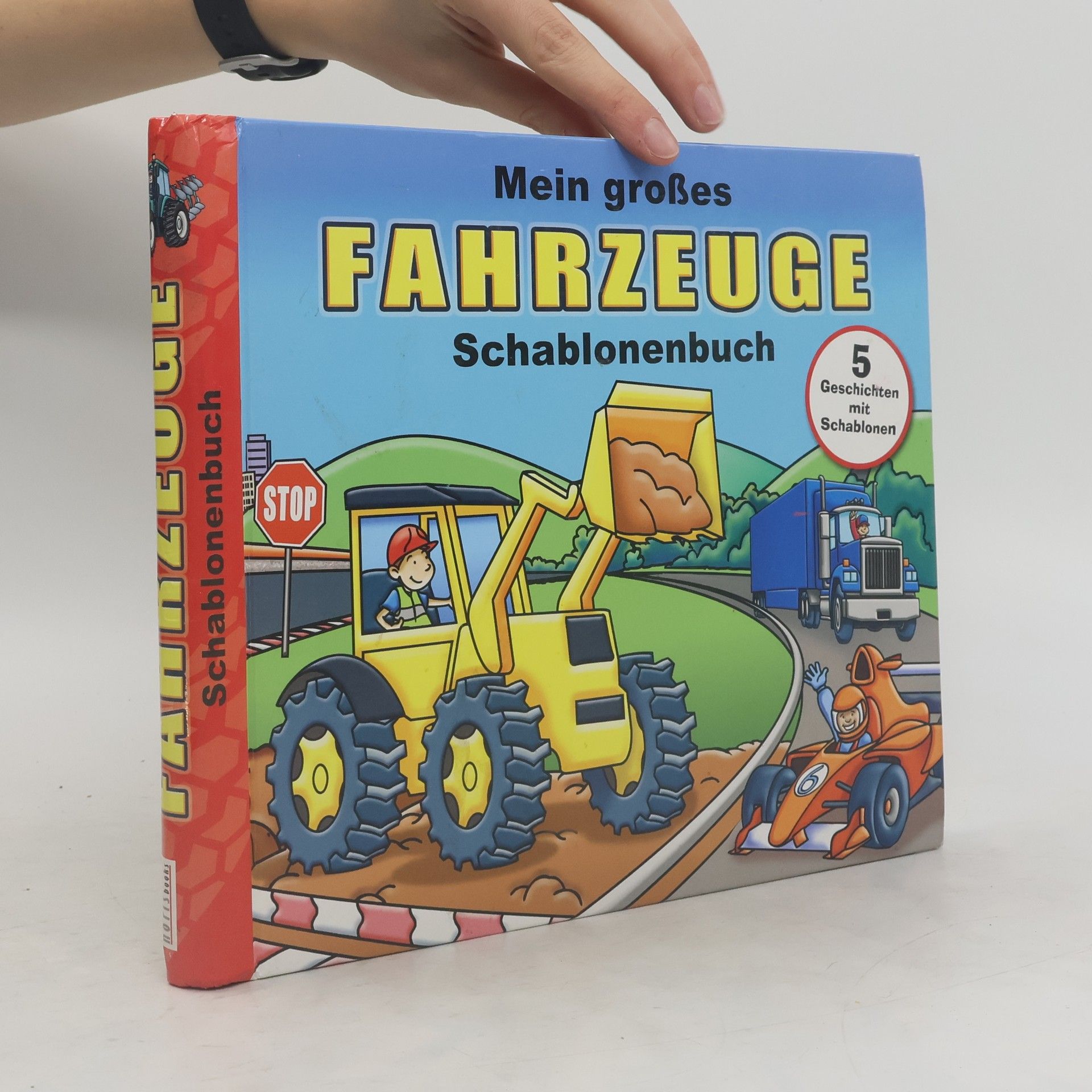 kolektiv Mein großes Fahrzeuge Schablonenbuch