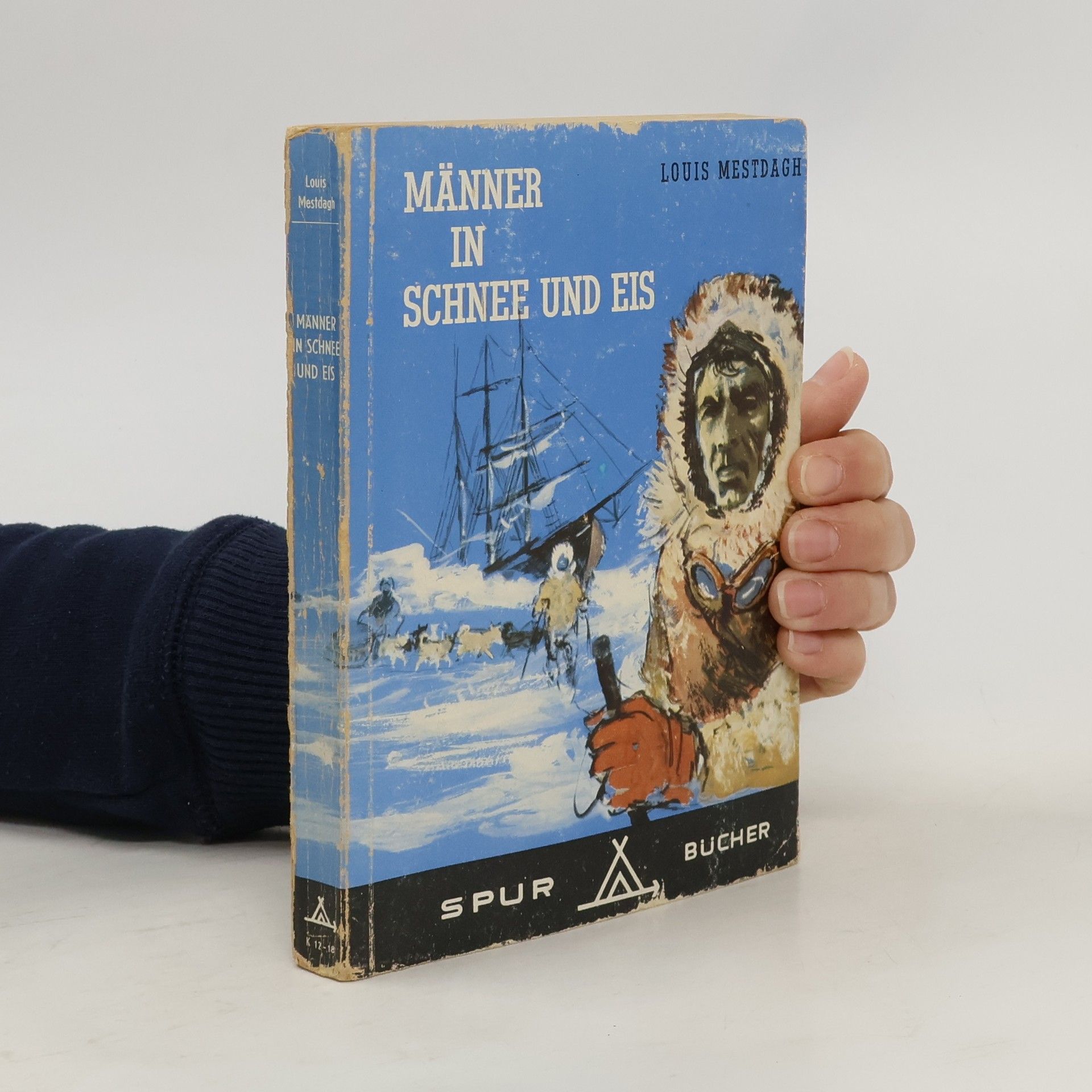 Louis Mestdagh Männer in Schnee und Eis