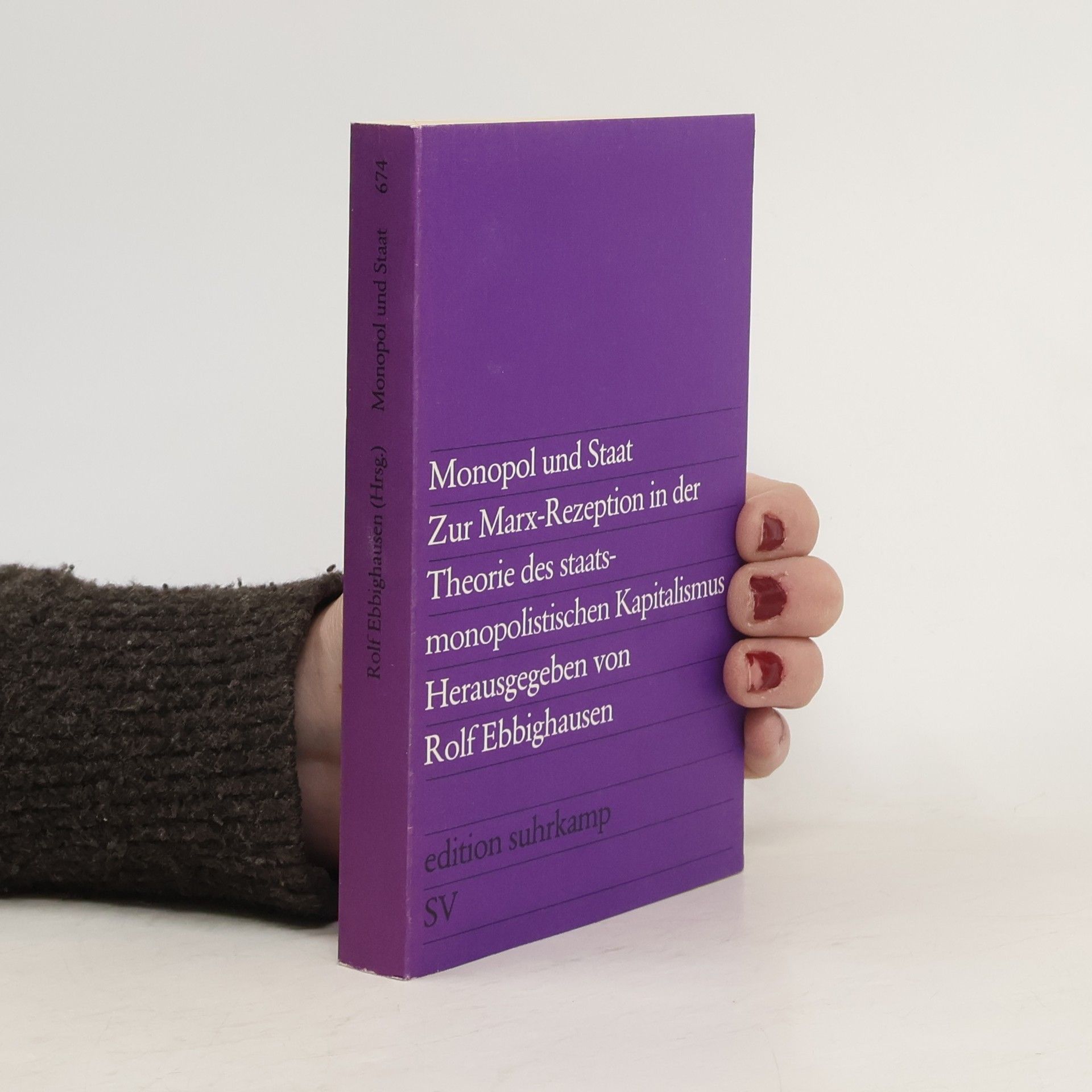Rolf Ebbighausen Monopol und Staat