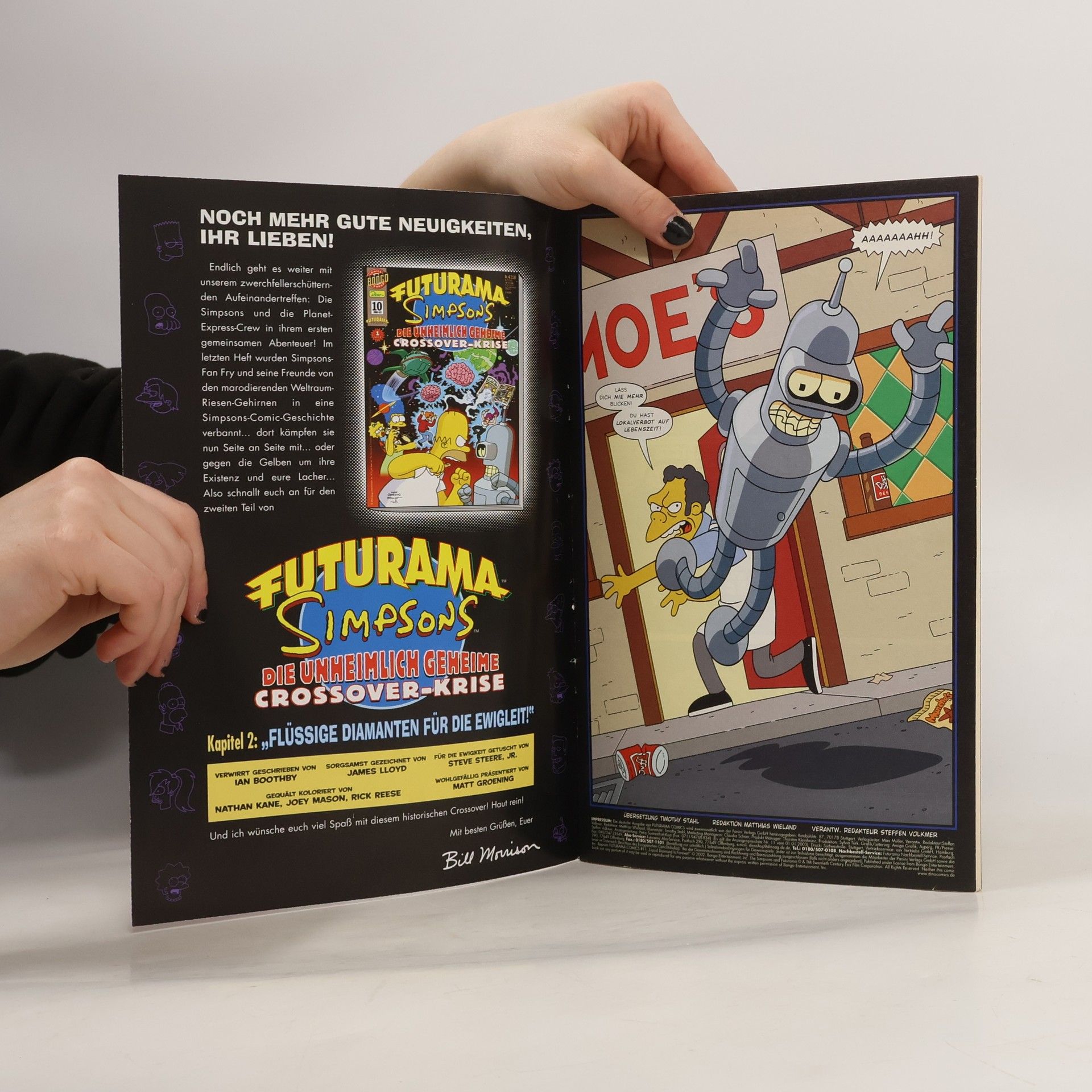 Autorenkollektiv Futurama. Simpsons 11, 8/2003