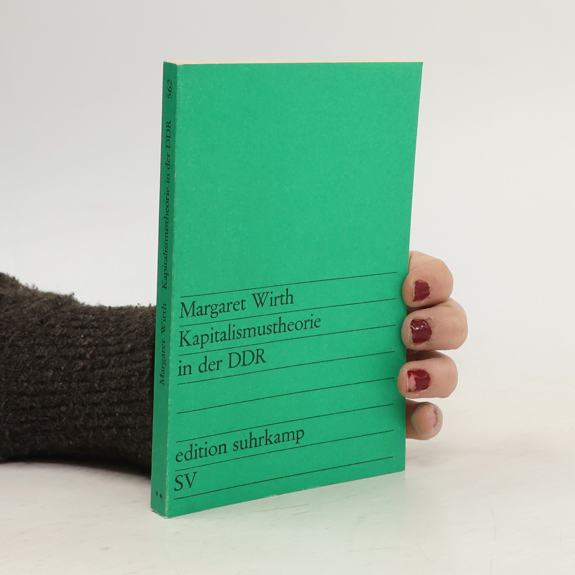Margaret Wirth Kapitalismustheorie in der DDR