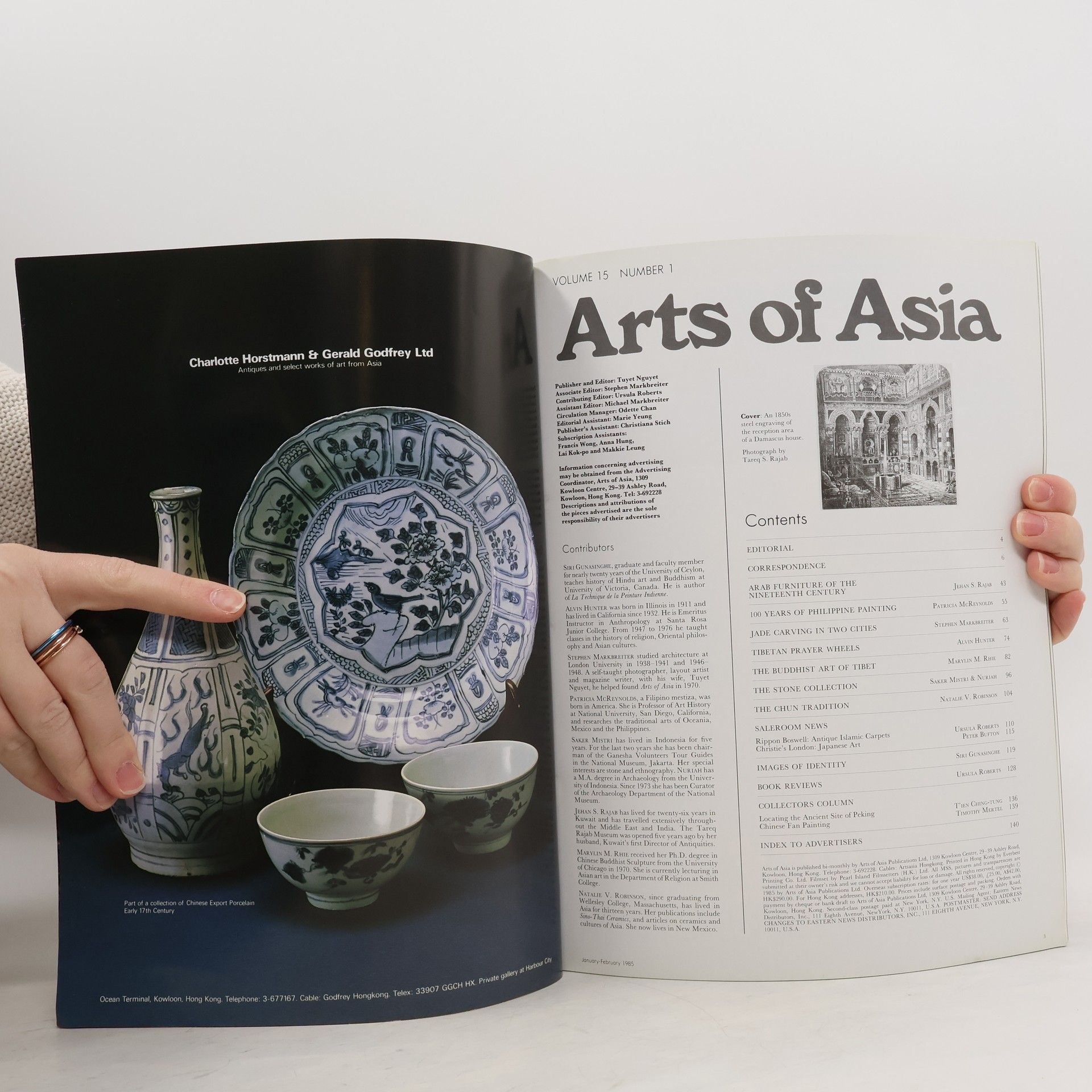 AA.VV. Arts of Asia. January-February 1985