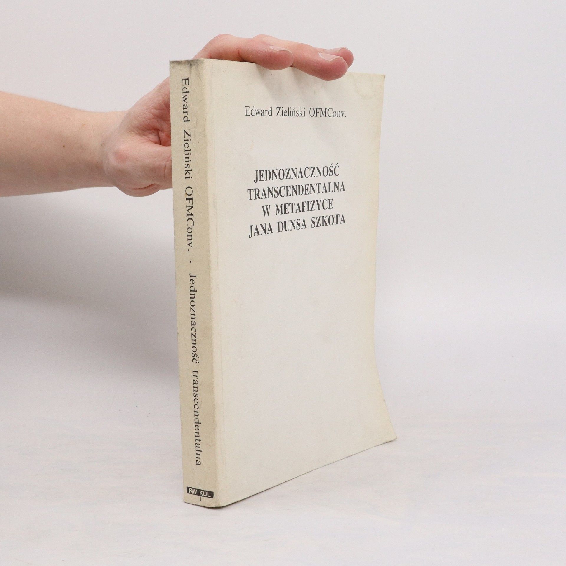 Jednoznaczność transcendentalna w metafizyce Jana Dunsa Szkota