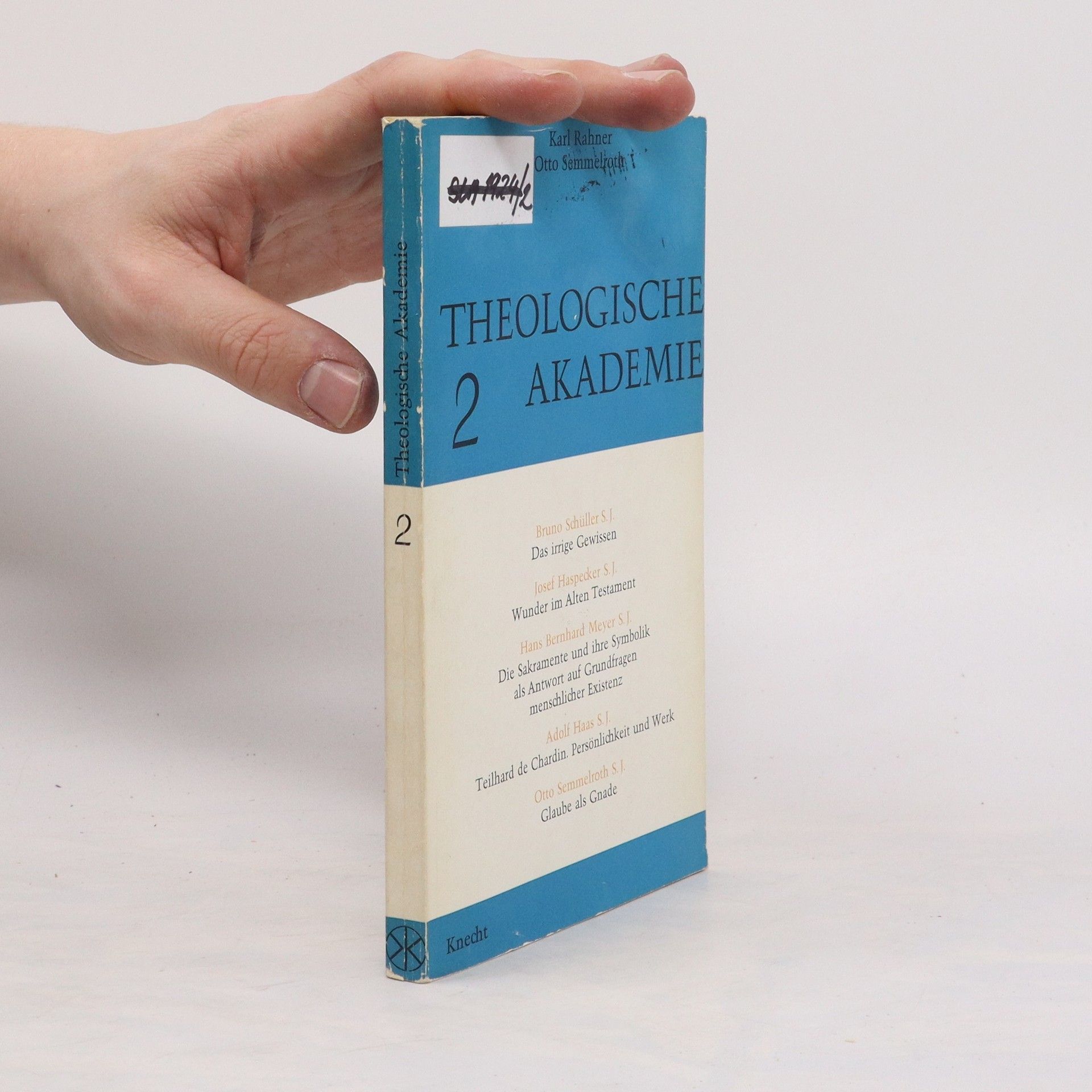 Karl Rahner Theologische Akademie 2