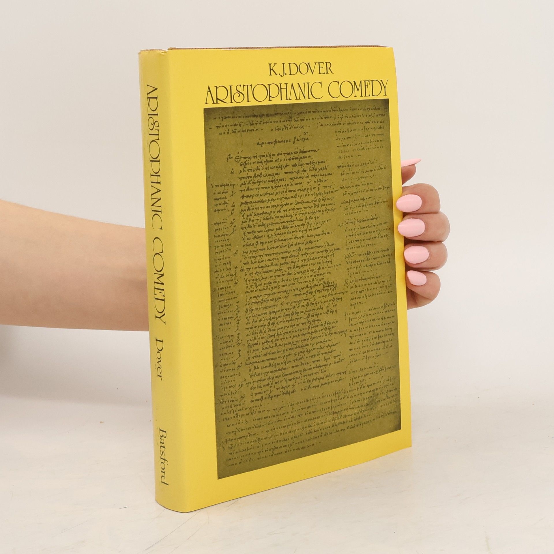 K. J. Dover Aristophanic Comedy