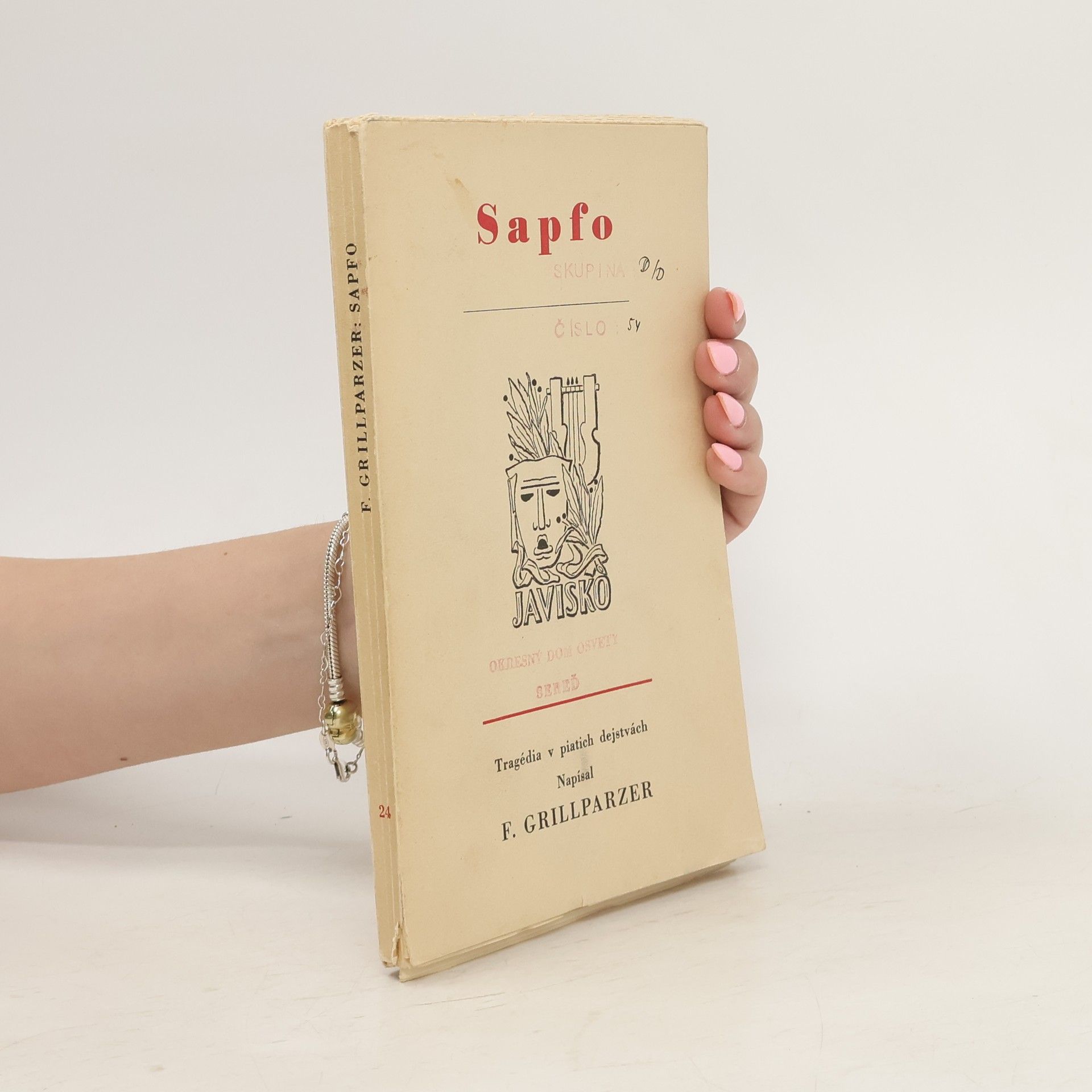 F. Grillparzer Sapfo