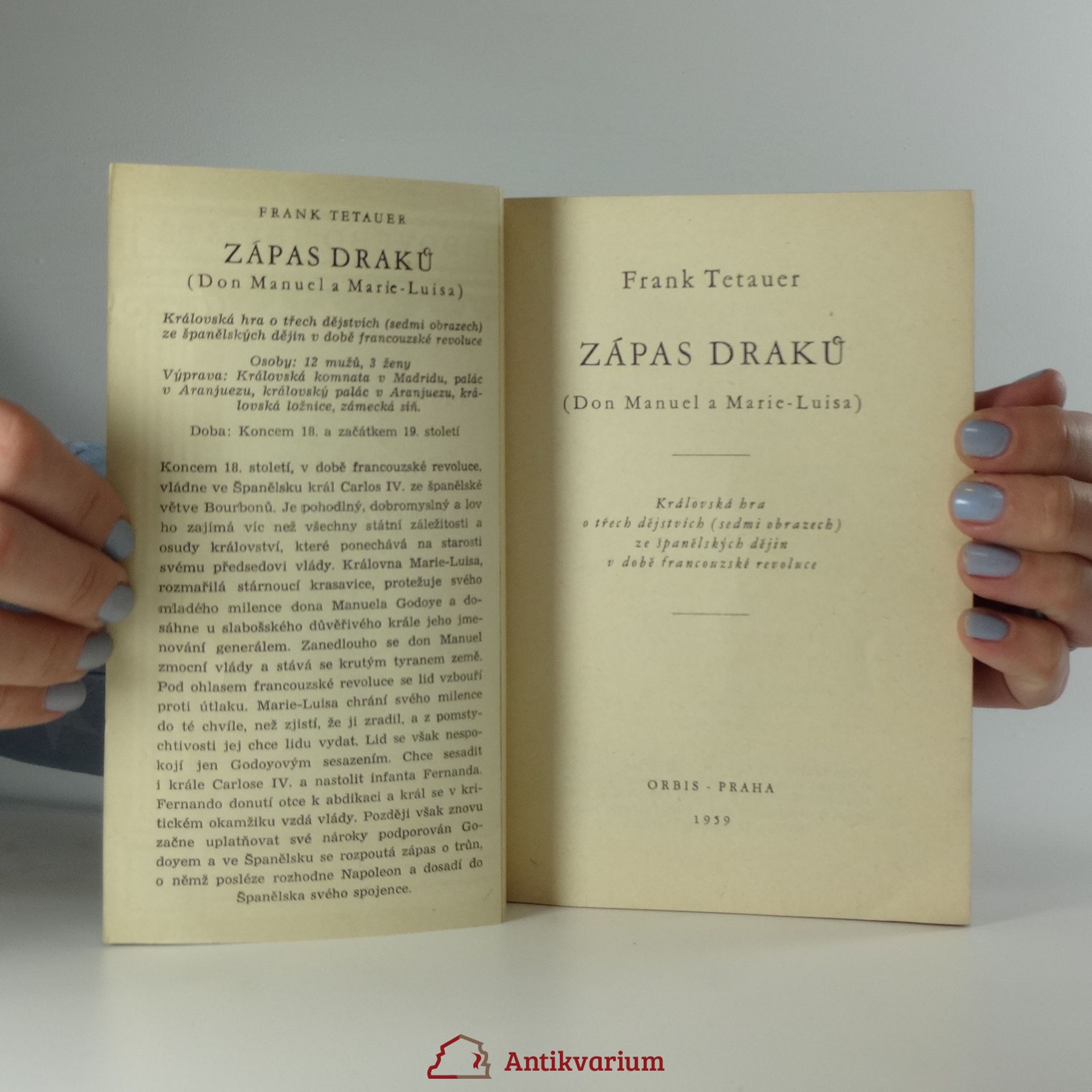 Frank Tetauer Zápas draků