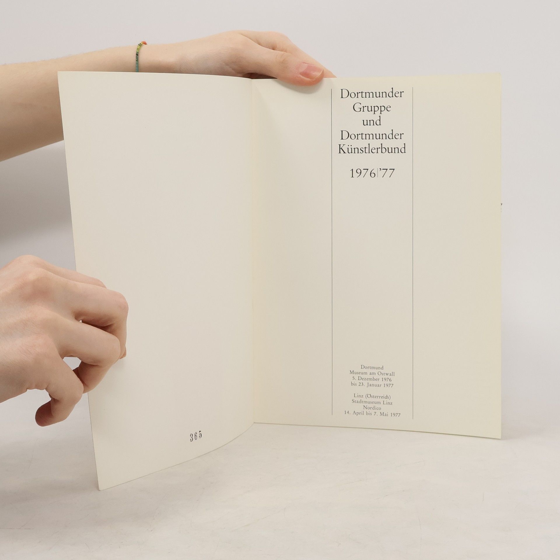 kolektiv Dortmunder Gruppe und Dortmunder Künstlerbund 1976/1977