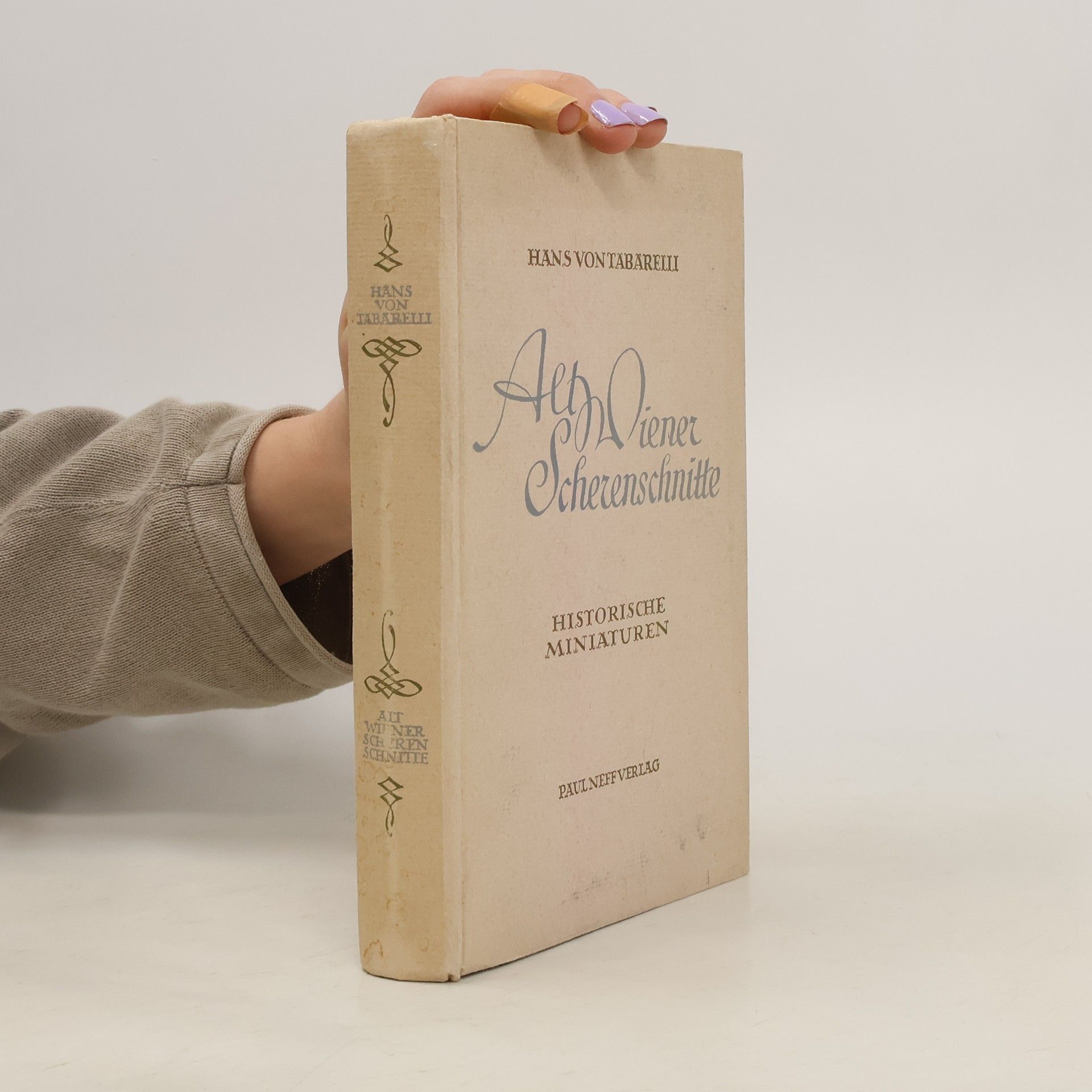Hans Tabarelli Ali Wiener Scherenschnitte