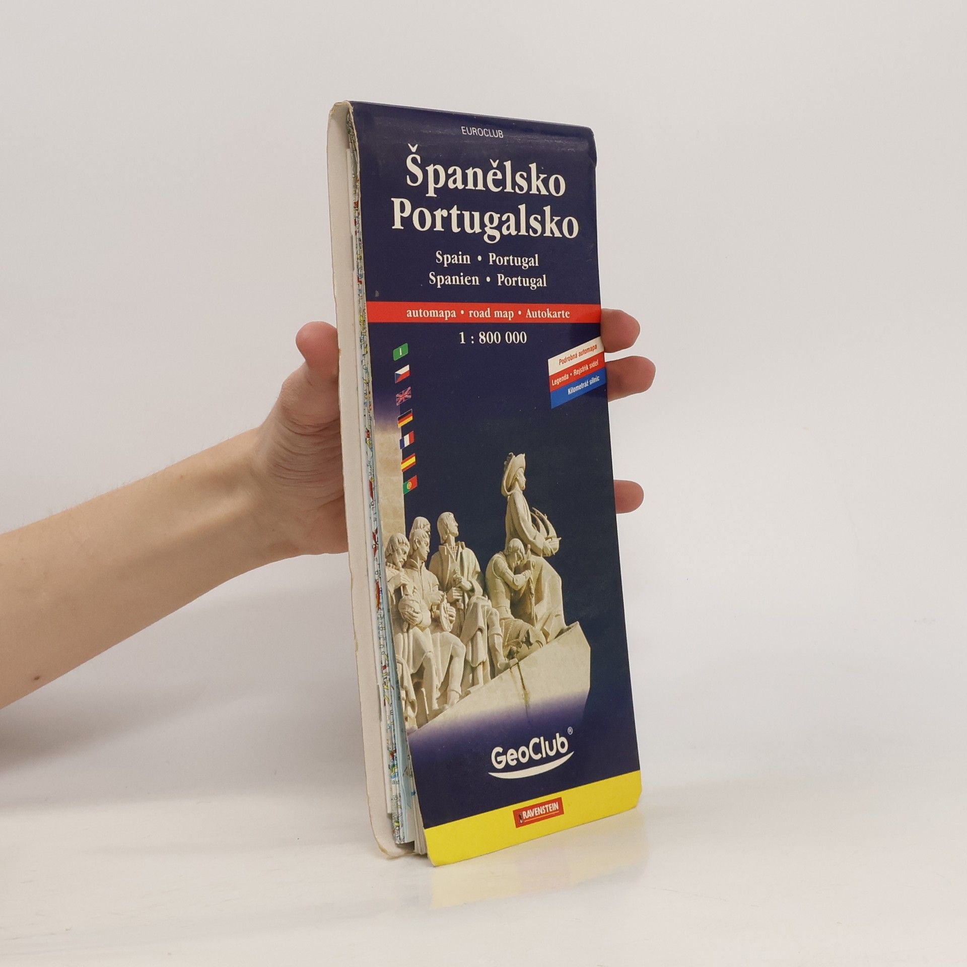 kolektiv Španělsko, Portugalsko. Automapa 1:800 000