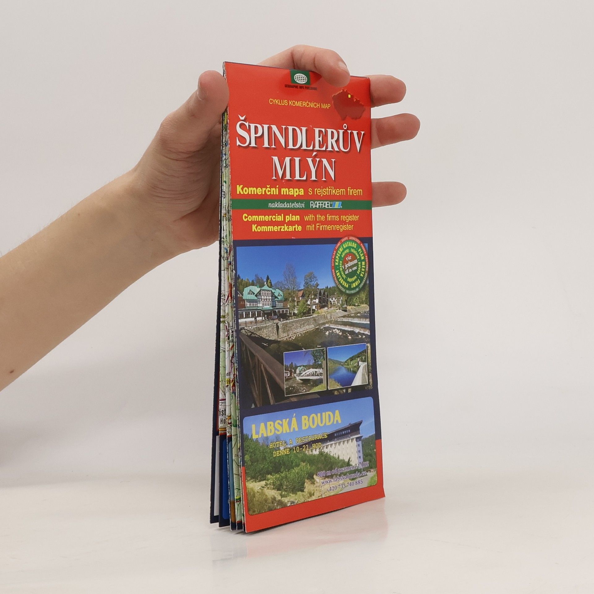 Kolektiv autorů Cyklus komerčních map. Špindlerův mlýn