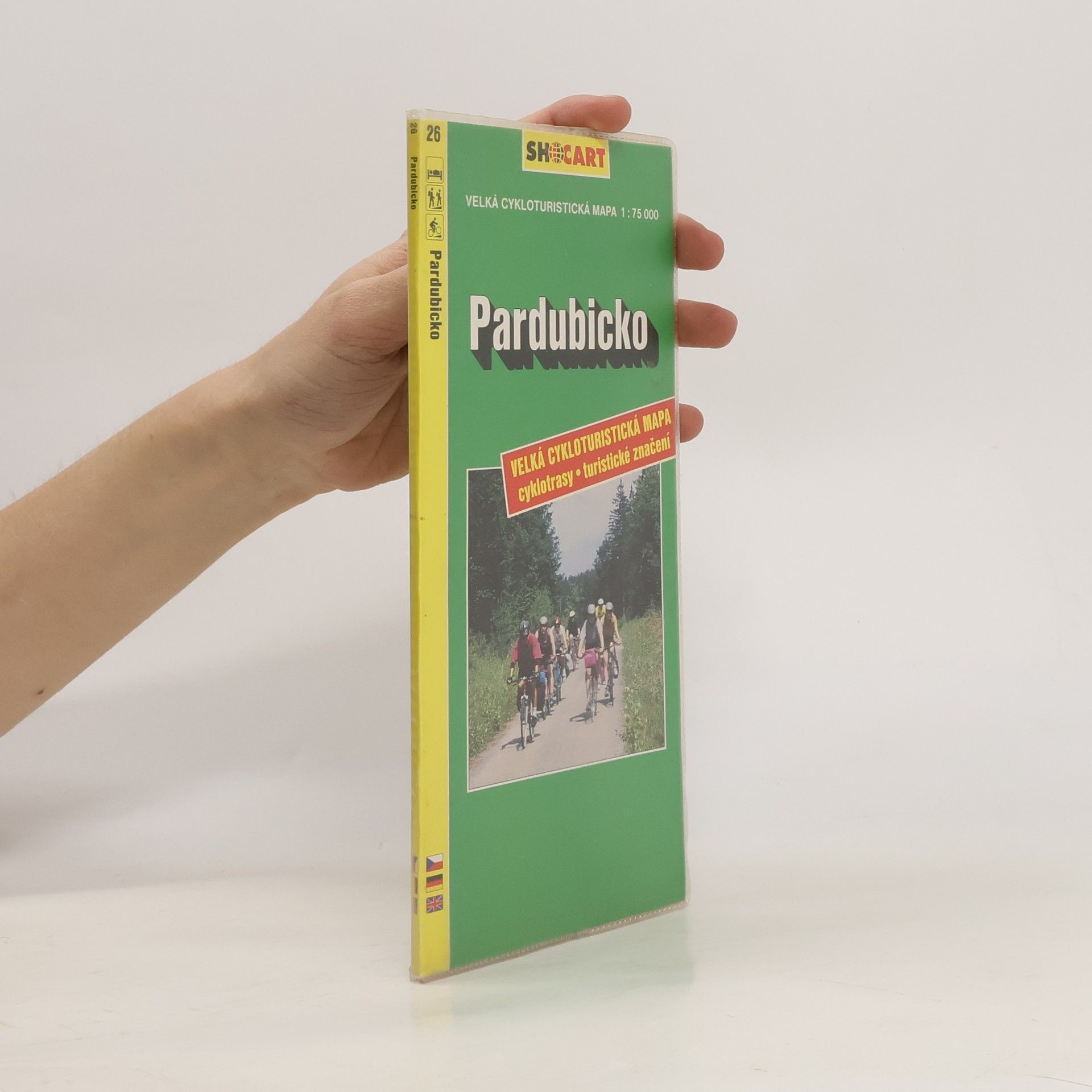 Jiří Štýrský Pardubicko velká cykloturistická mapa