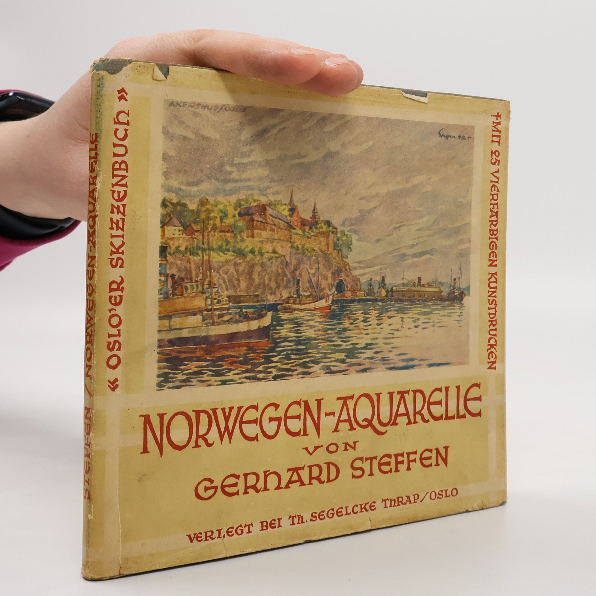 Gerhard Steffen Norwegen-Aquarelle