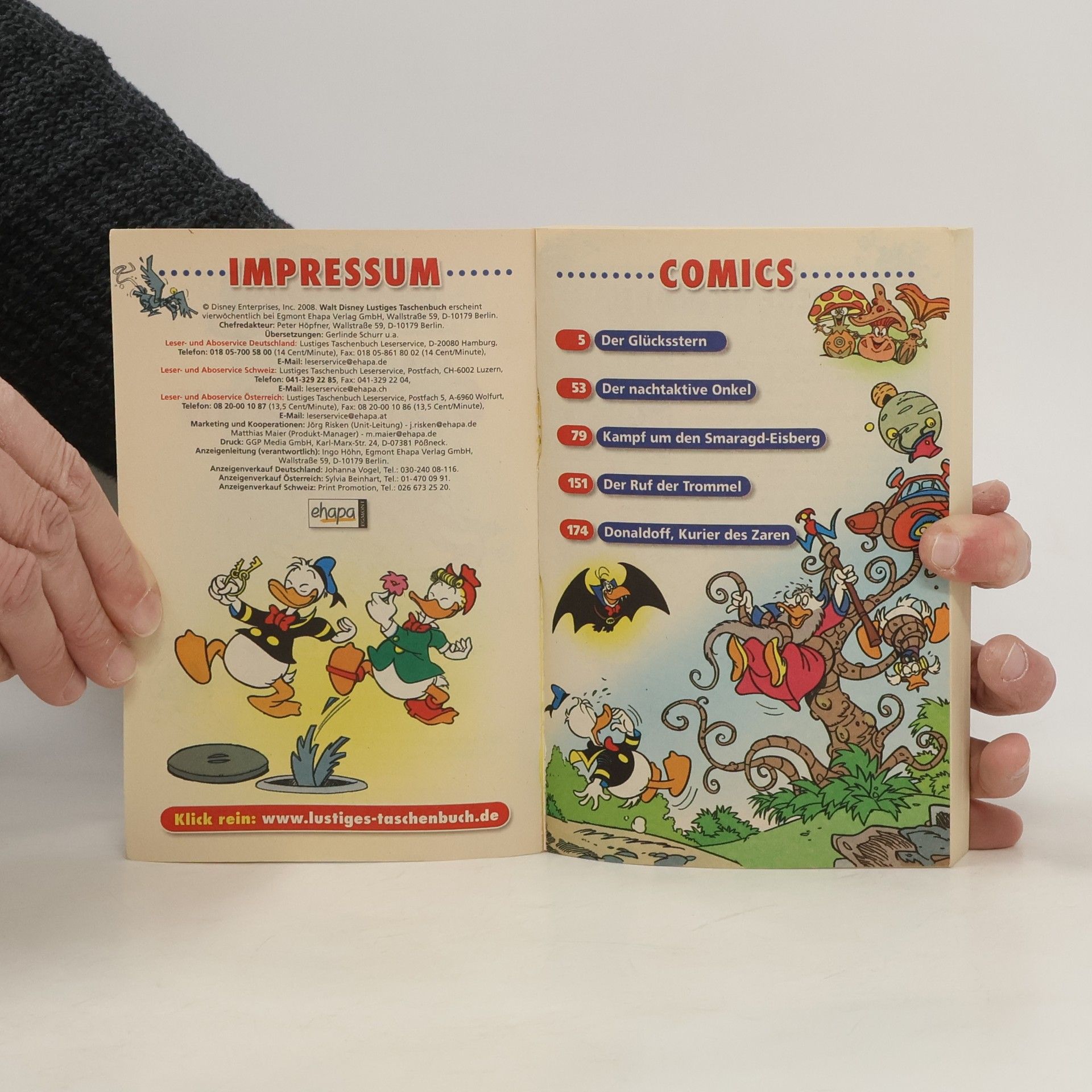 Walt Disney Lustiges Taschenbuch 211