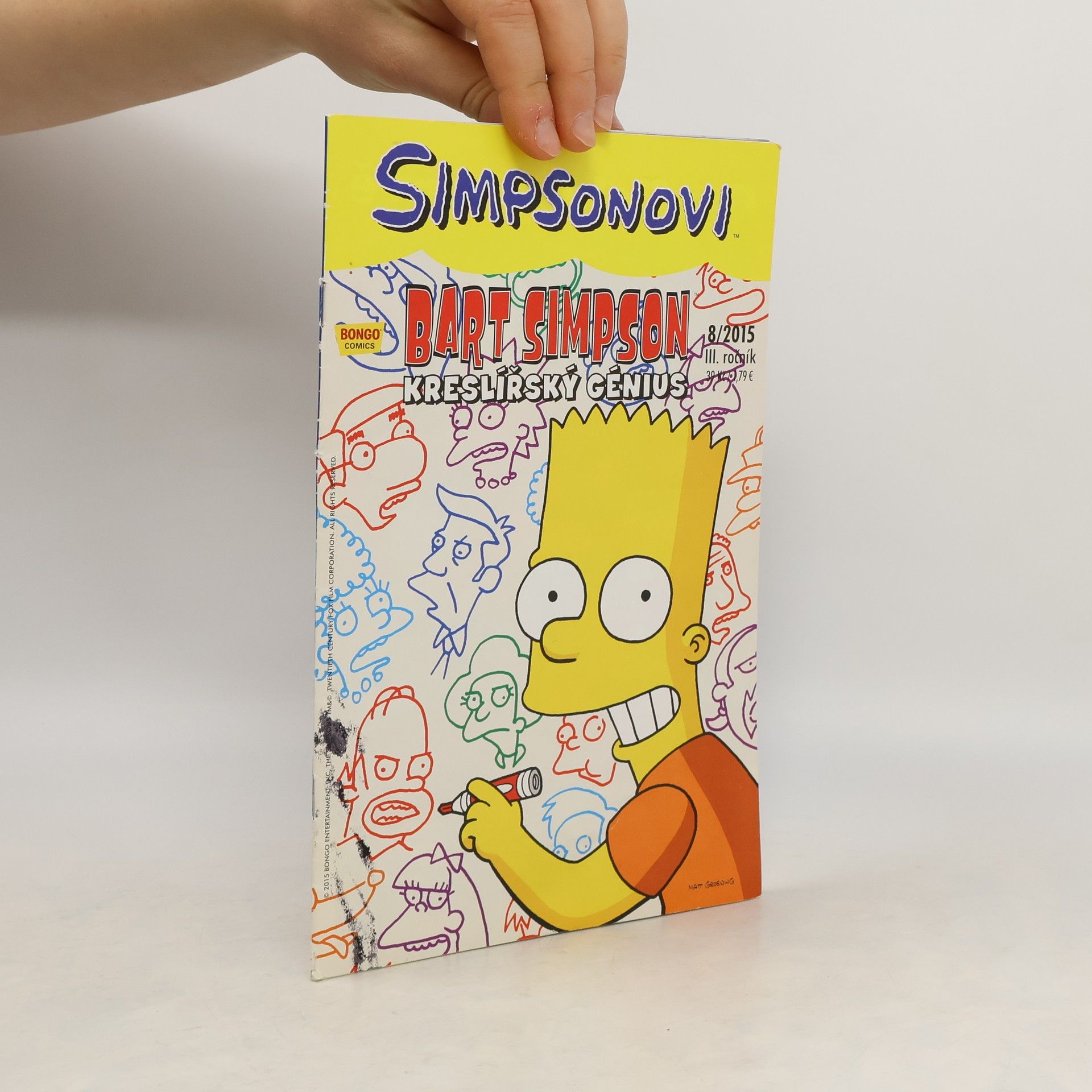 Autorenkollektiv Bart Simpson. Kreslířský génius 8/2015