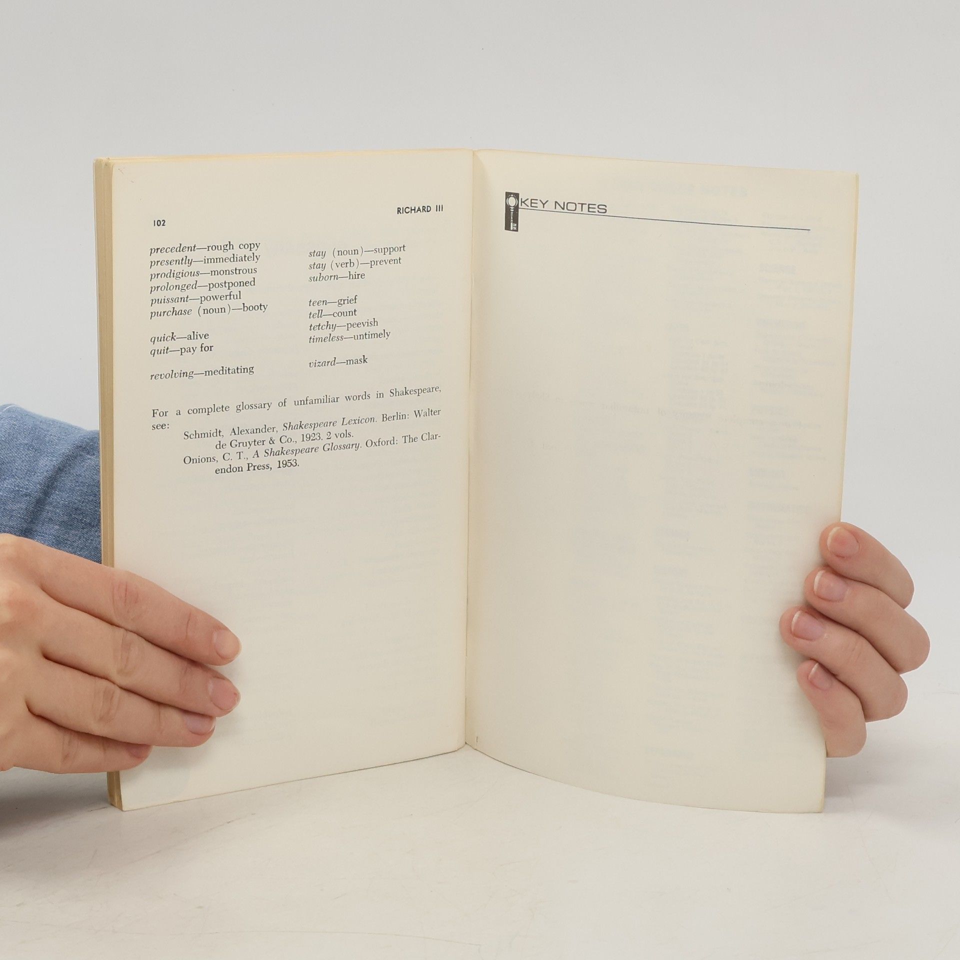 William Shakespeare Richard III. Notes