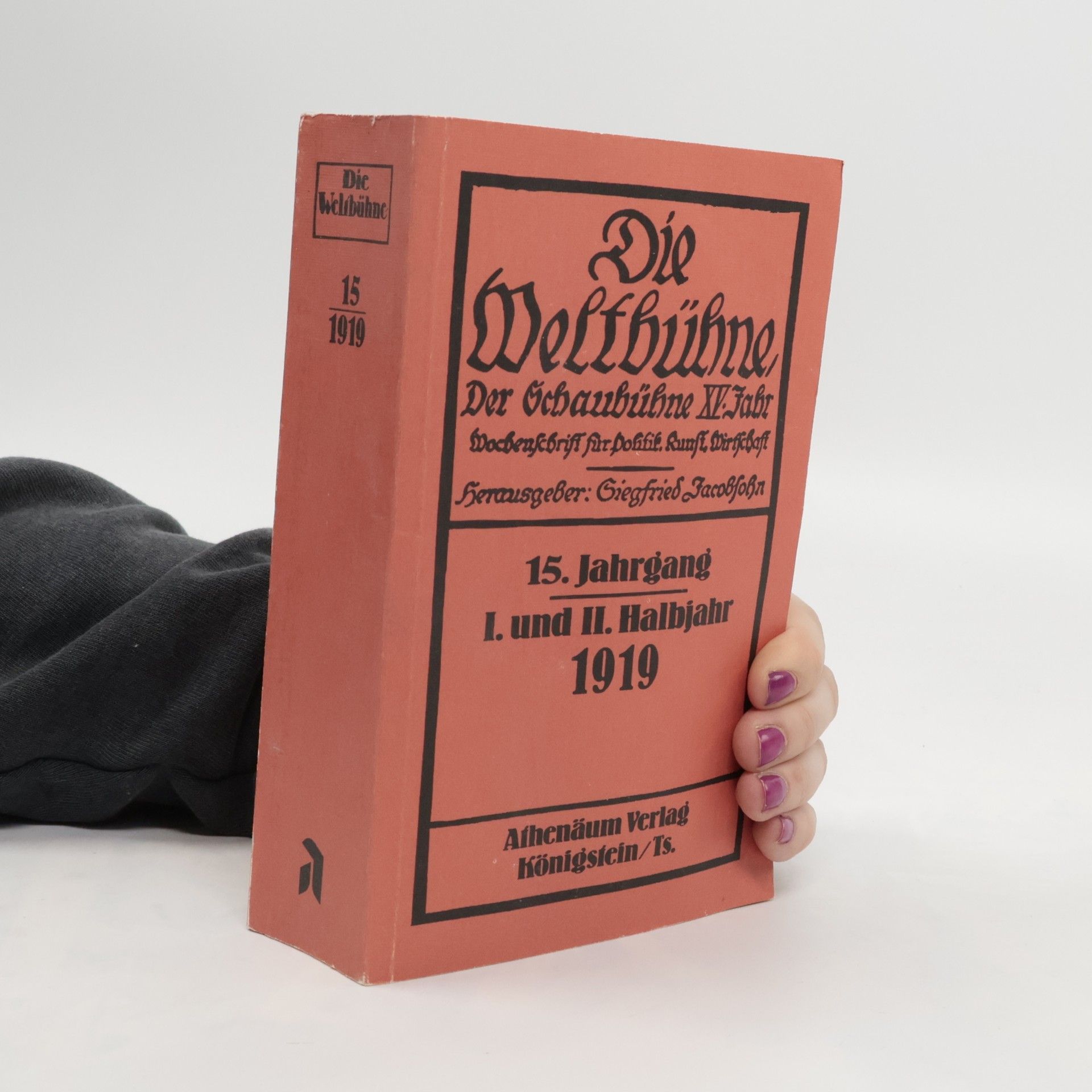 Autorenkollektiv Die Weltbühne 15/1919