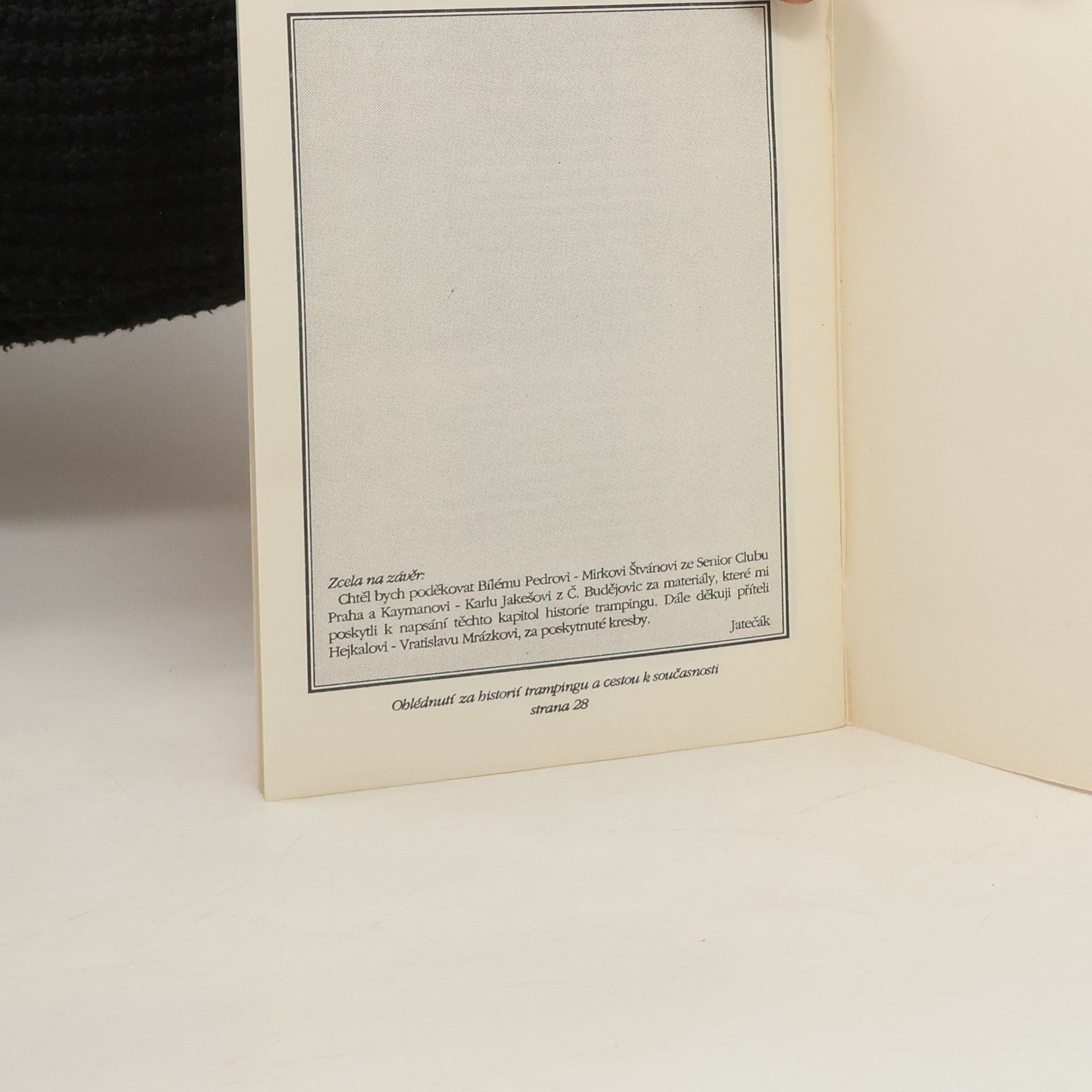 Kolektiv autorů Ohlédnutí za historií trampingu a cestou k současnosti