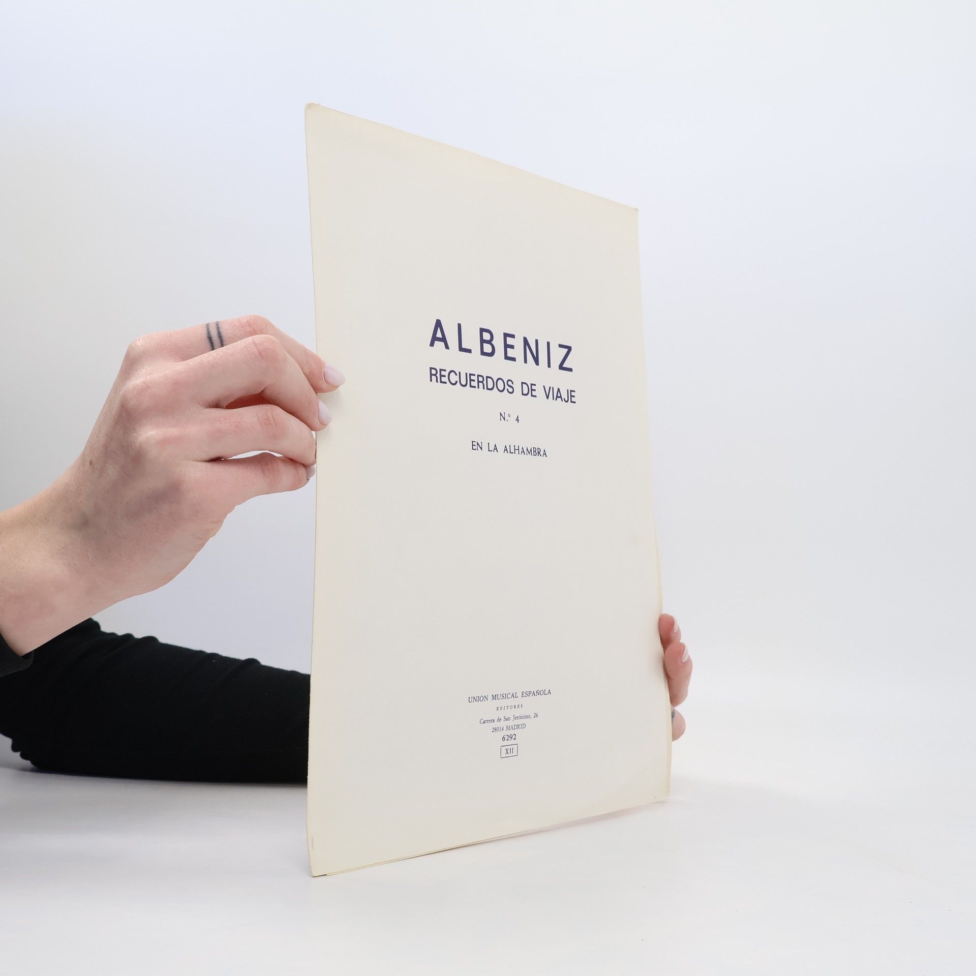 Autores varios Albeniz Recuerdos de Viaje