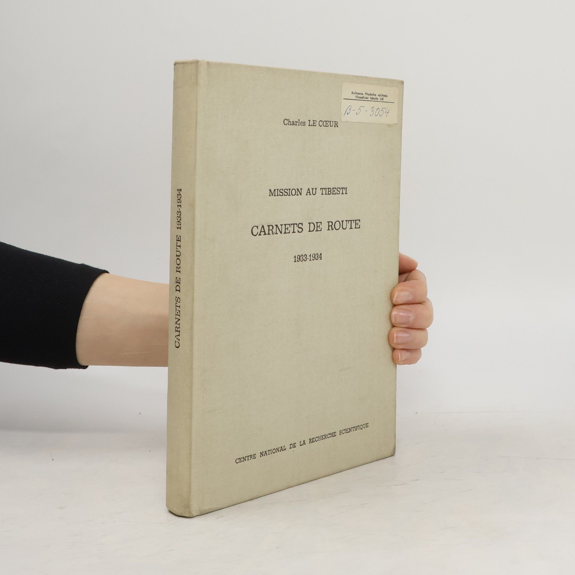 Charles Le Coeur Carnets de Route 1933-1934