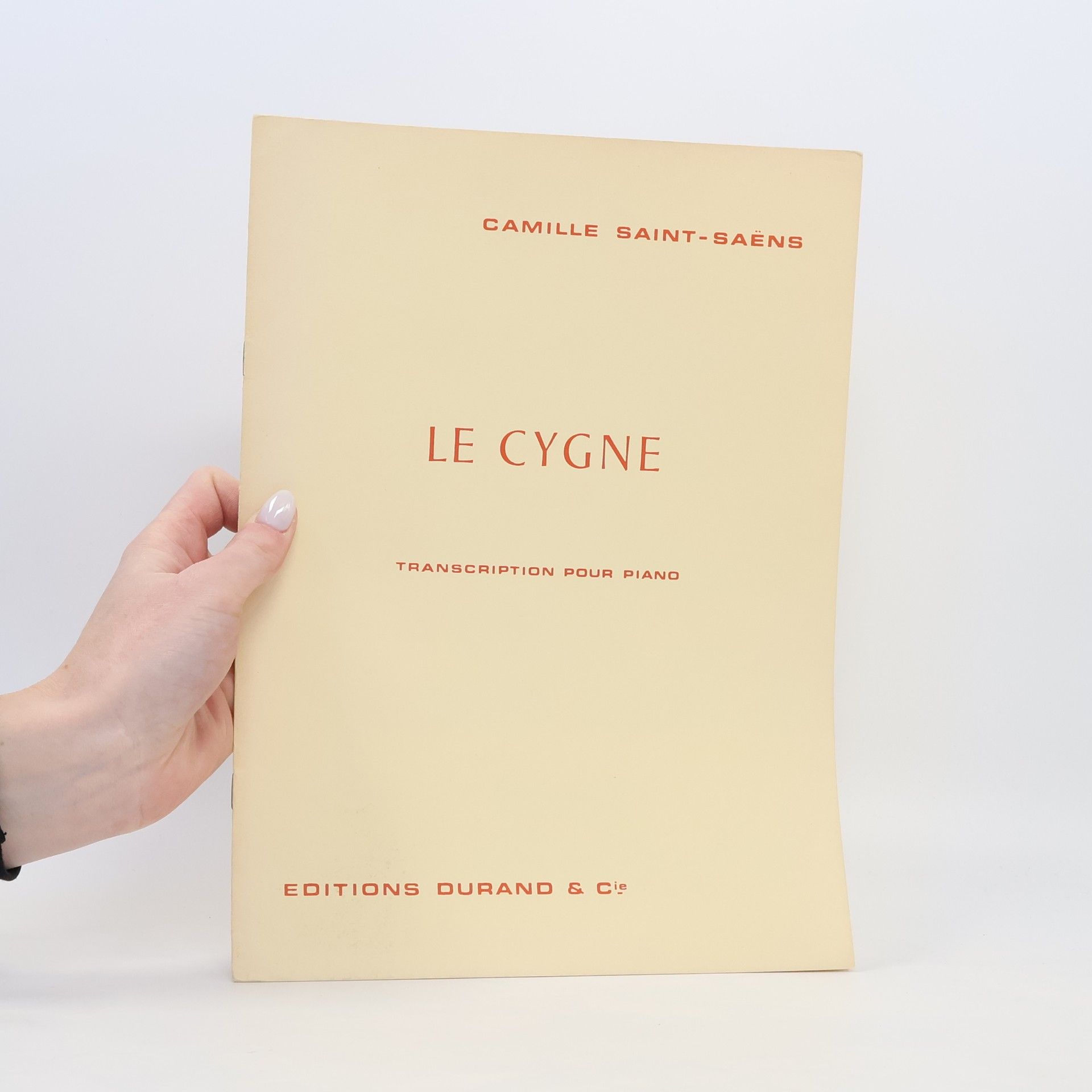 Collectif d'auteurs Le Cygne. Transcription pour piano
