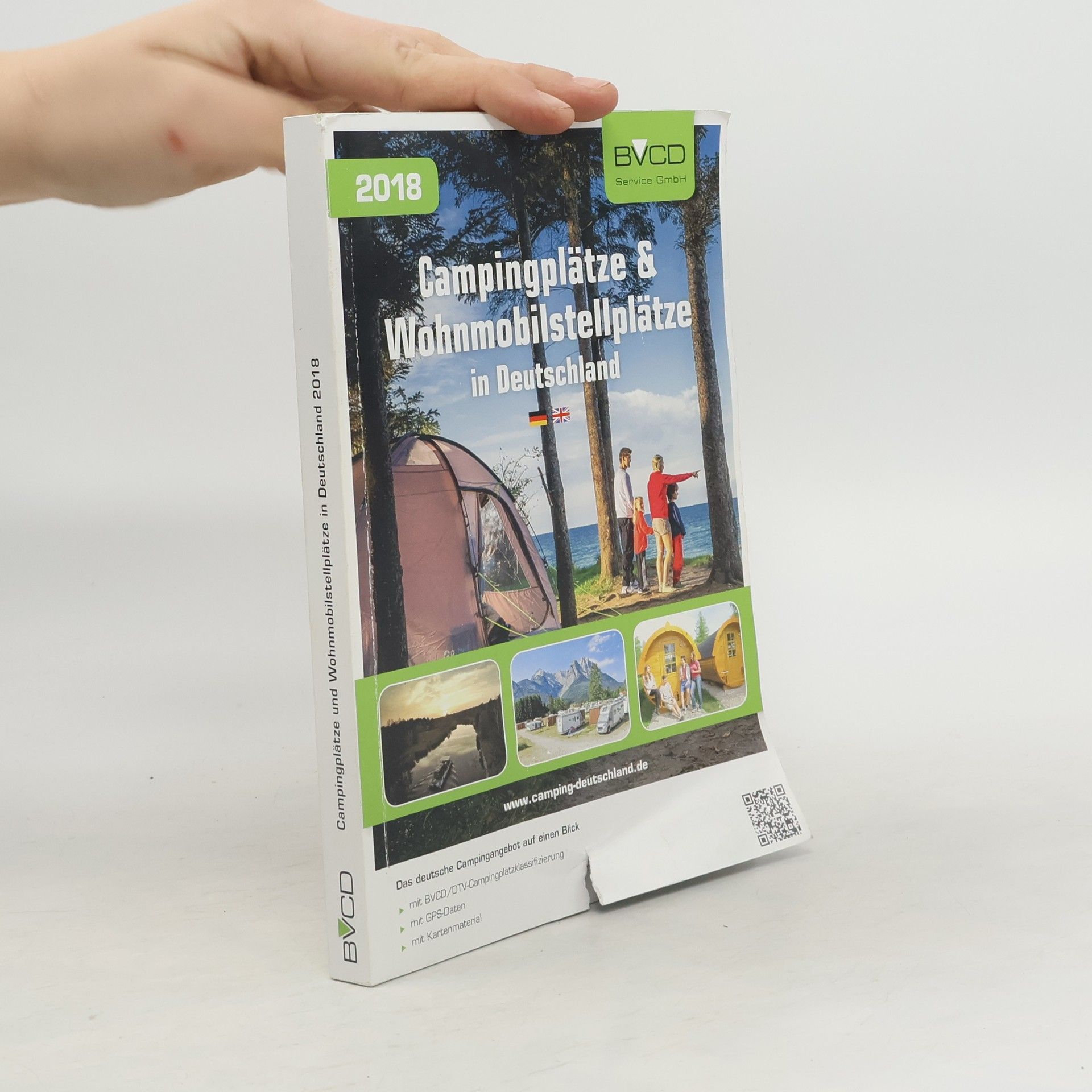 BVCD Service GmbH BVCD-Campingführer Campingplätze und Wohnmobilstellplätze in Deutschland 2018