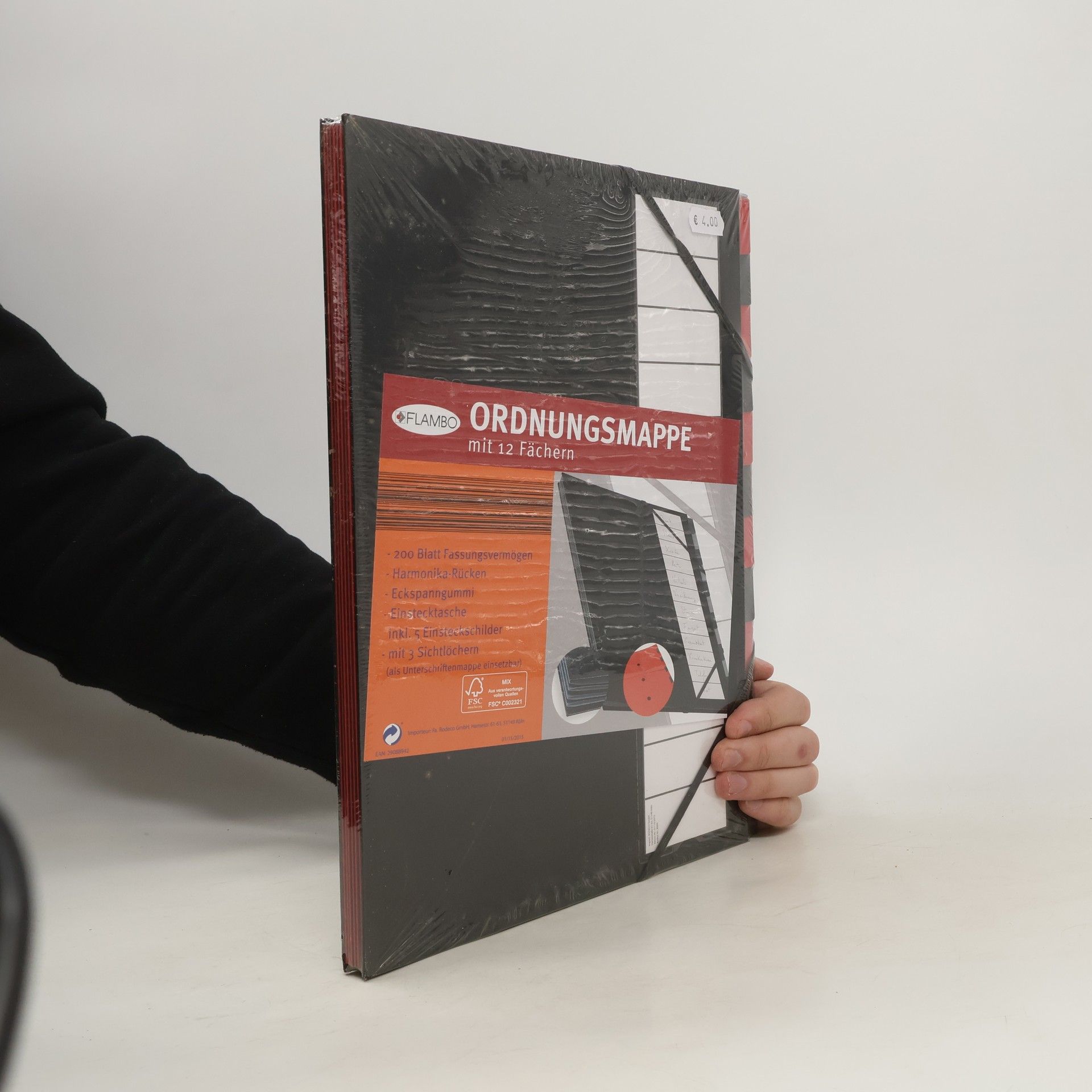 Auteurscollectief Ordnungsmappe mit 12 Fächern