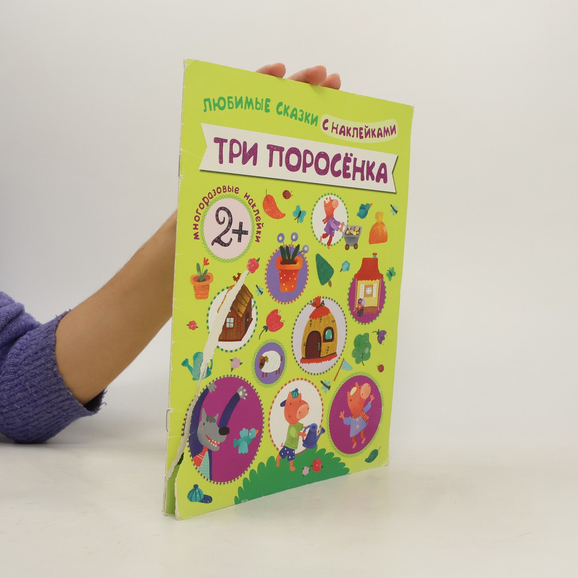 Autorenkollektiv Любимые сказки с наклейками. Три поросенка