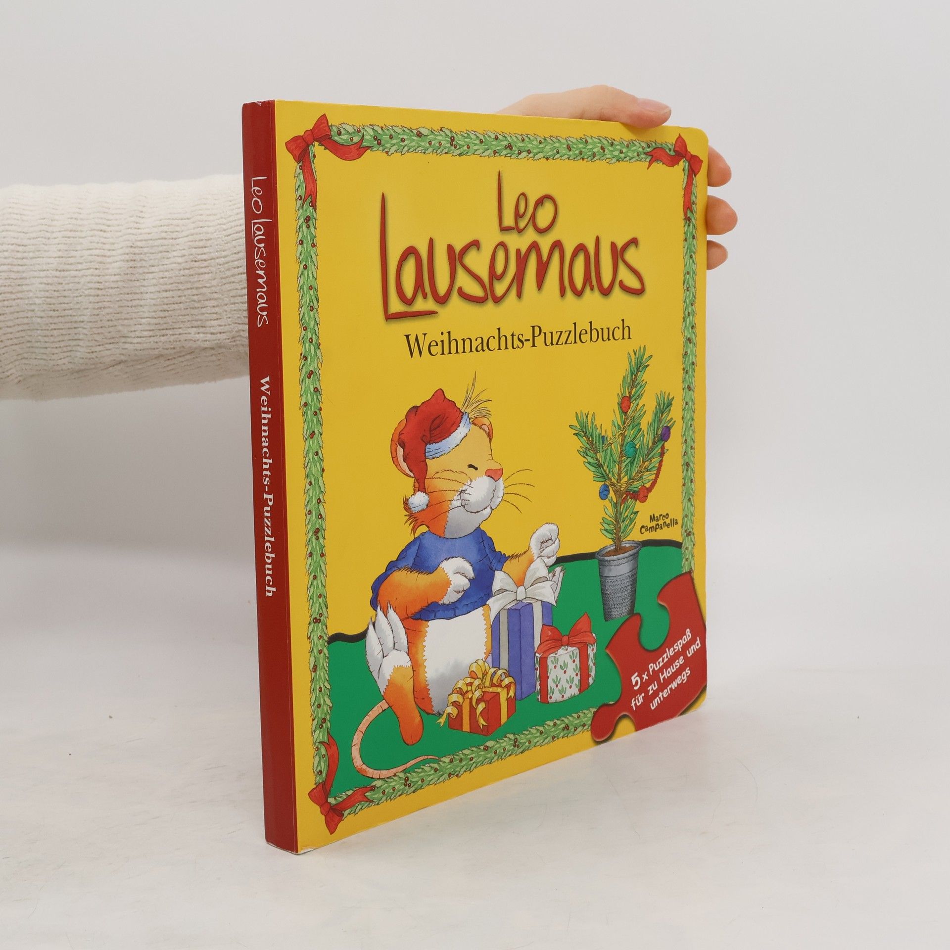 Marco Campanella Leo Lausemaus - Weihnachts-Puzzlebuch