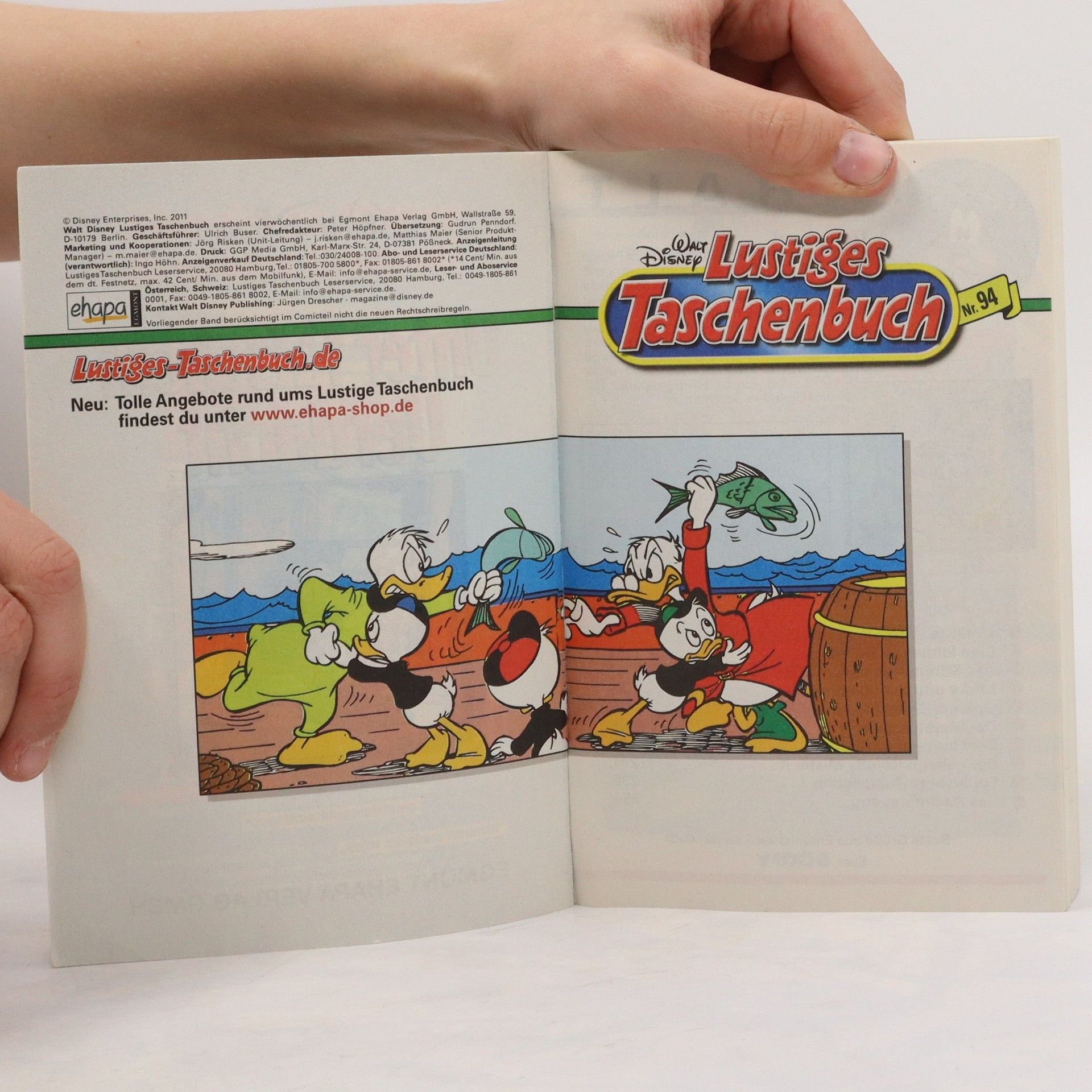 Walt Disney Lustiges Taschenbuch 94, Unter falschem Verdacht