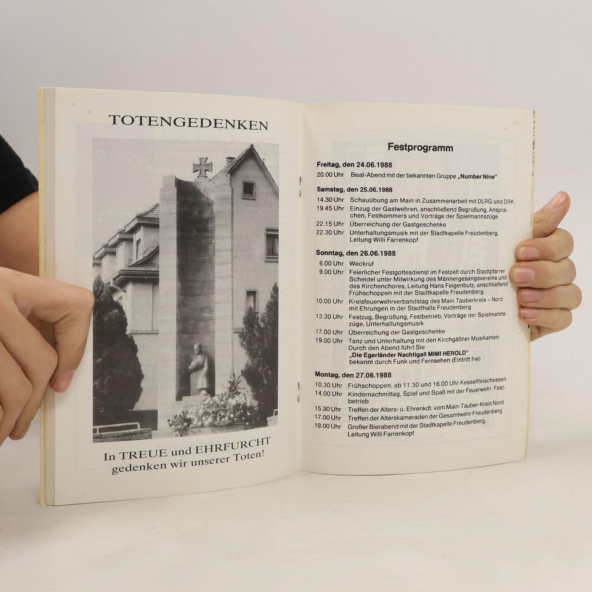 kolektiv 100 Jahre Freudenberg. Am Main 24.6. - 27.6.1988