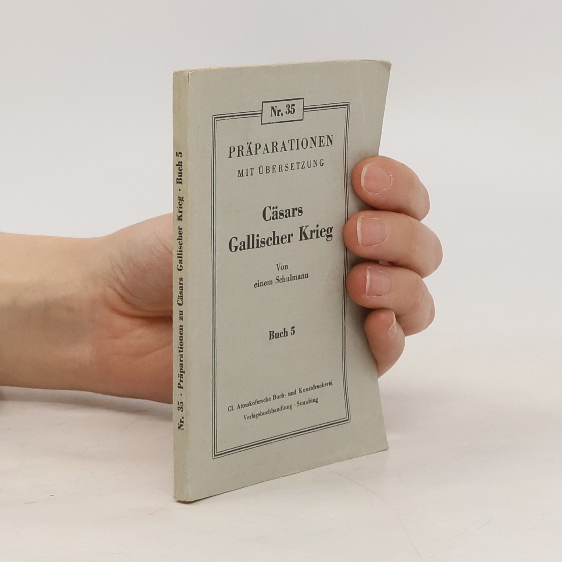 kolektiv Präparation zu Cäsars gallischem Kriege. Buch 5