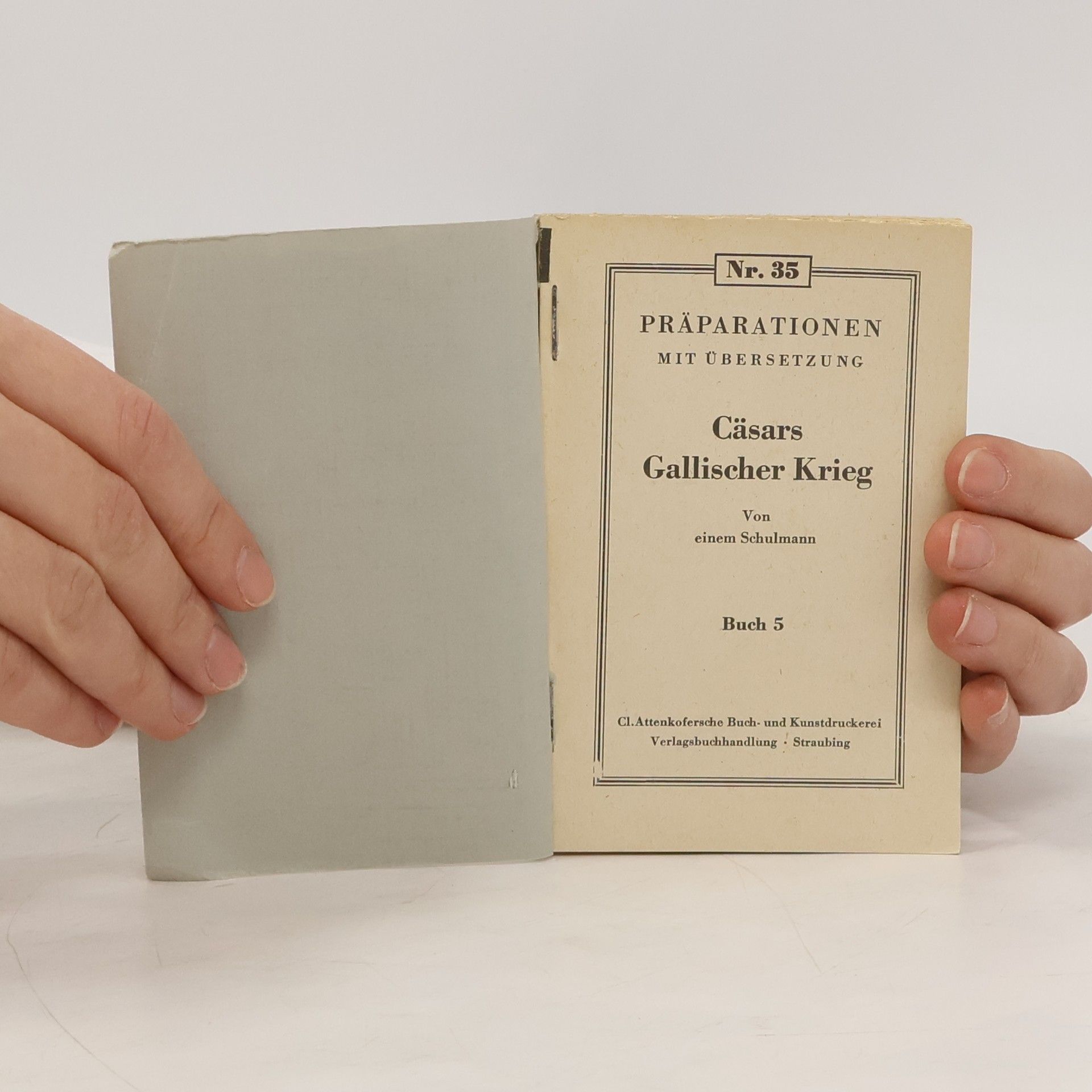 kolektiv Präparation zu Cäsars gallischem Kriege. Buch 5