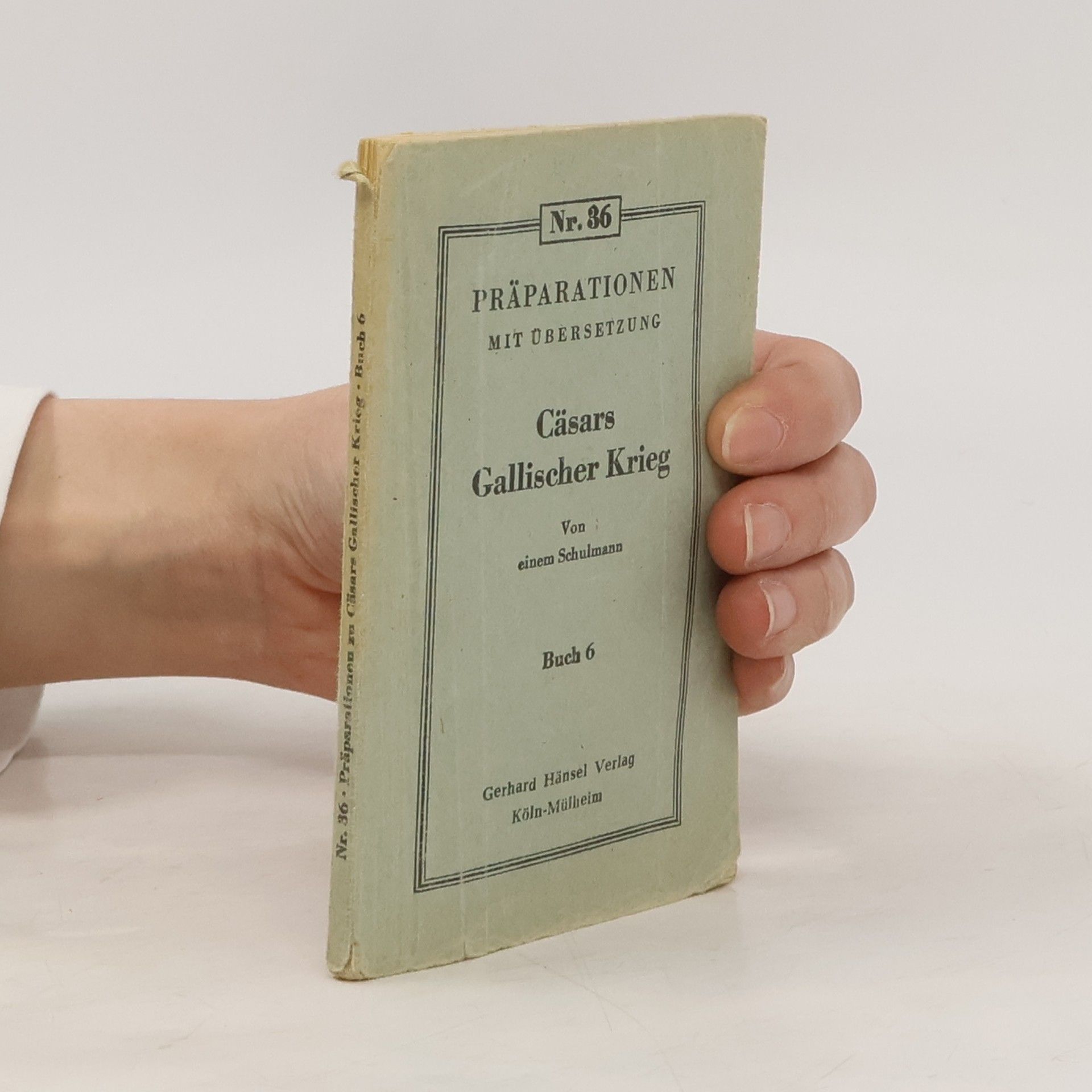 Autorenkollektiv Cäsars Gallischer Krieg. Buch 6